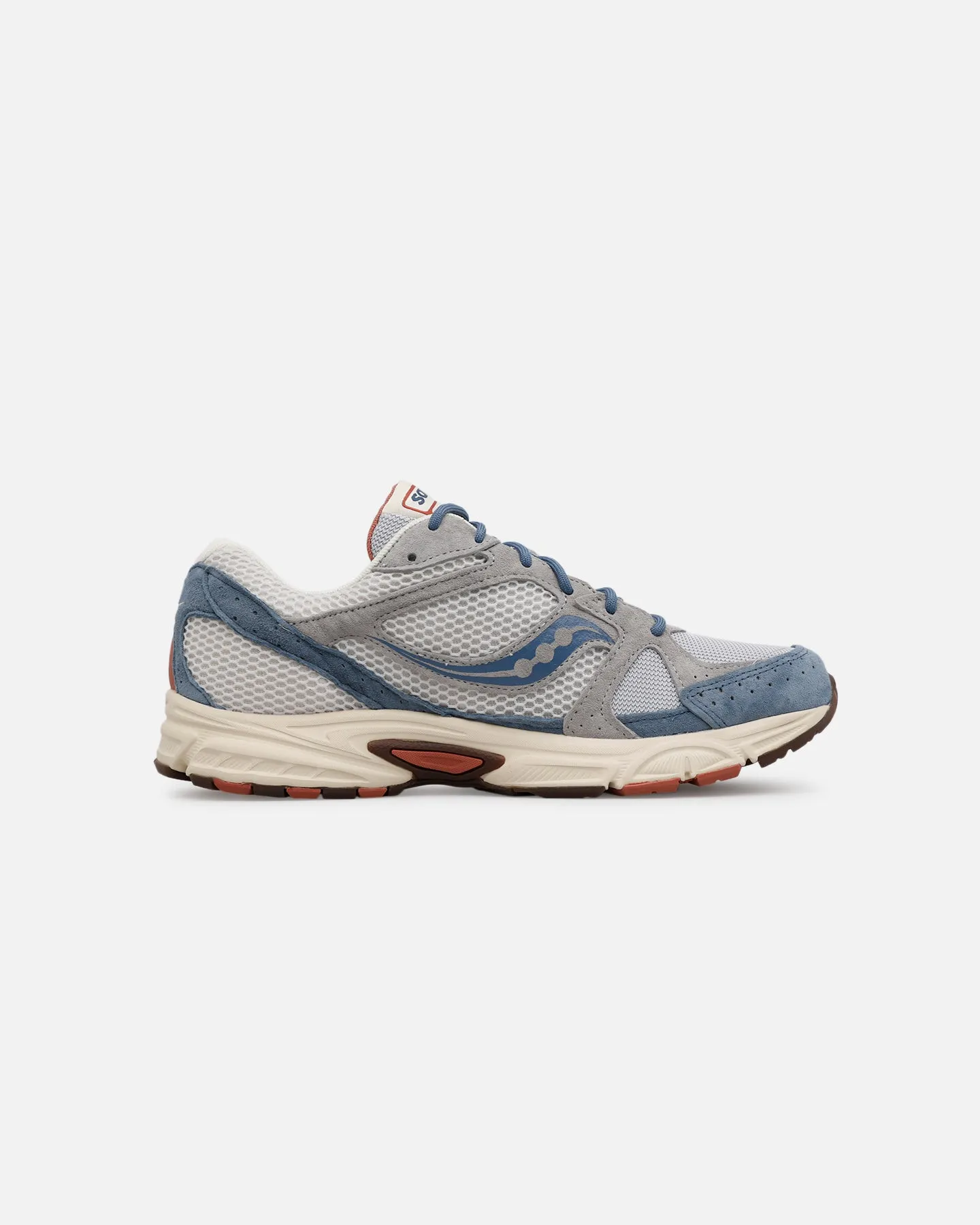 Saucony Ride Millenium Suede Grey/Navy Slim Line