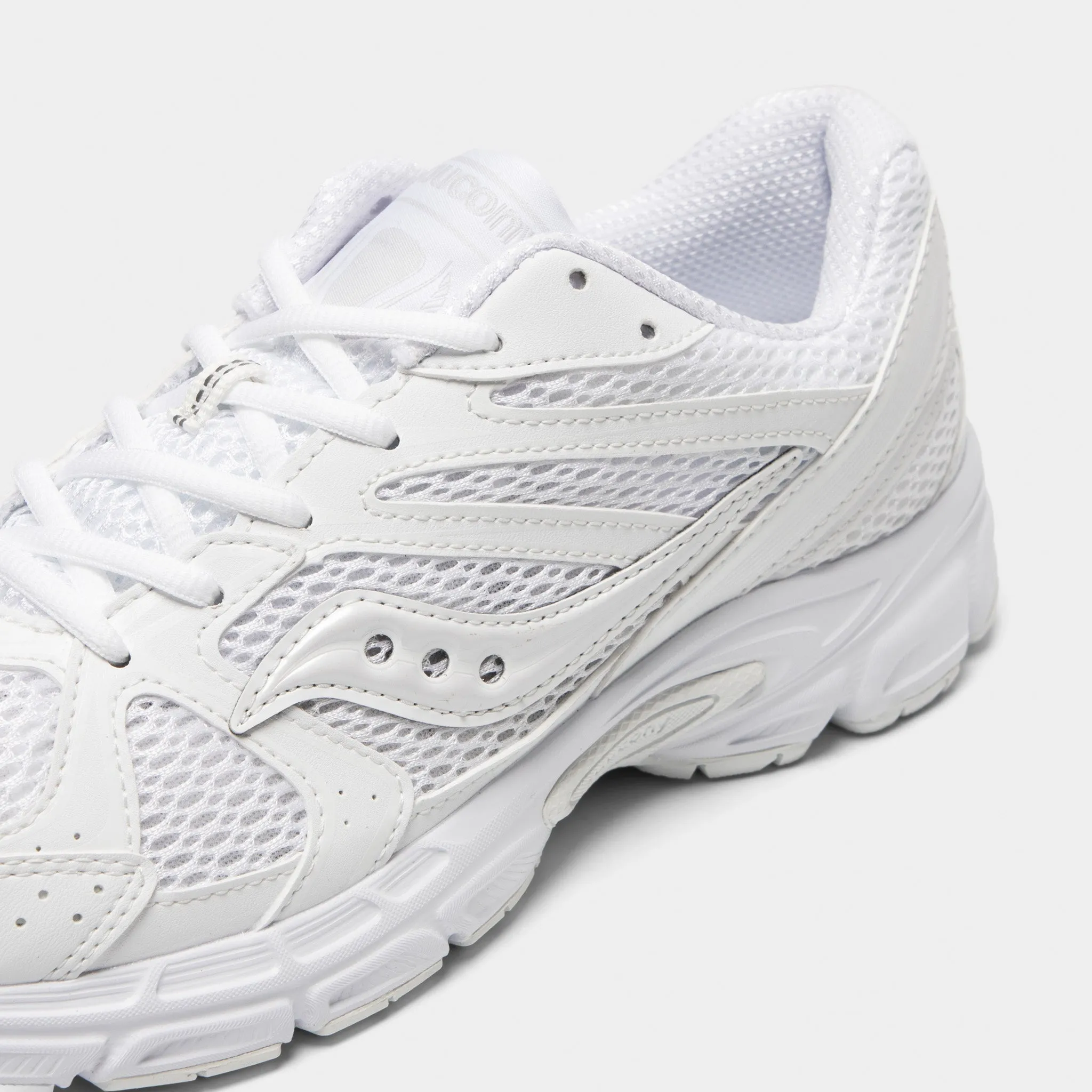 Saucony Ride Millennium White / Gold Arch   Support Outdoor Walking