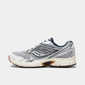 Flexible Material Saucony Ride Millennium White / Navy