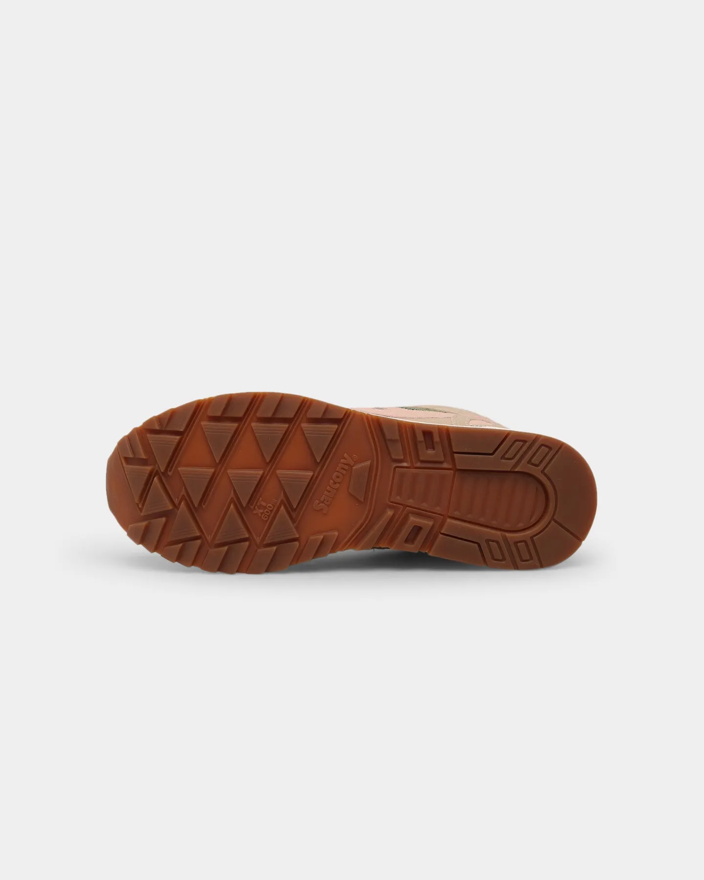 Saucony Shadow 5000 Tan/Olive Shock absorption Hill Walk