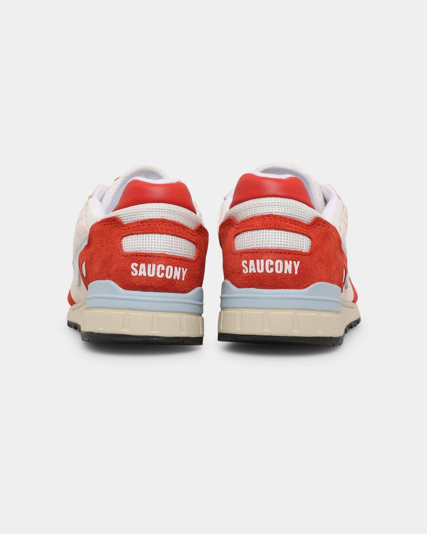 Saucony Shadow 5000 White/Red Soft Move zipper