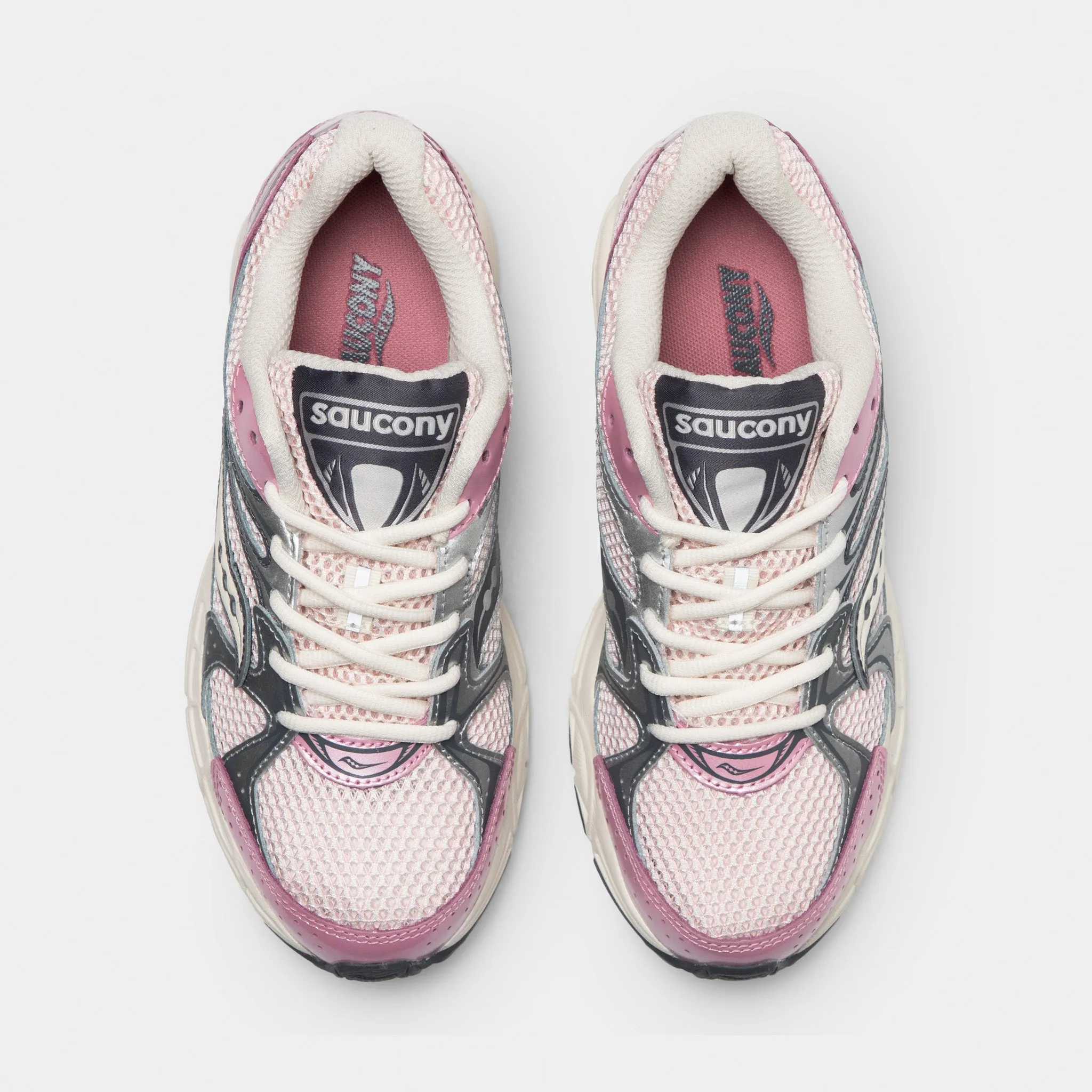 Retro Core Queen Fit Saucony Women's Ride Millennium White / Lilac