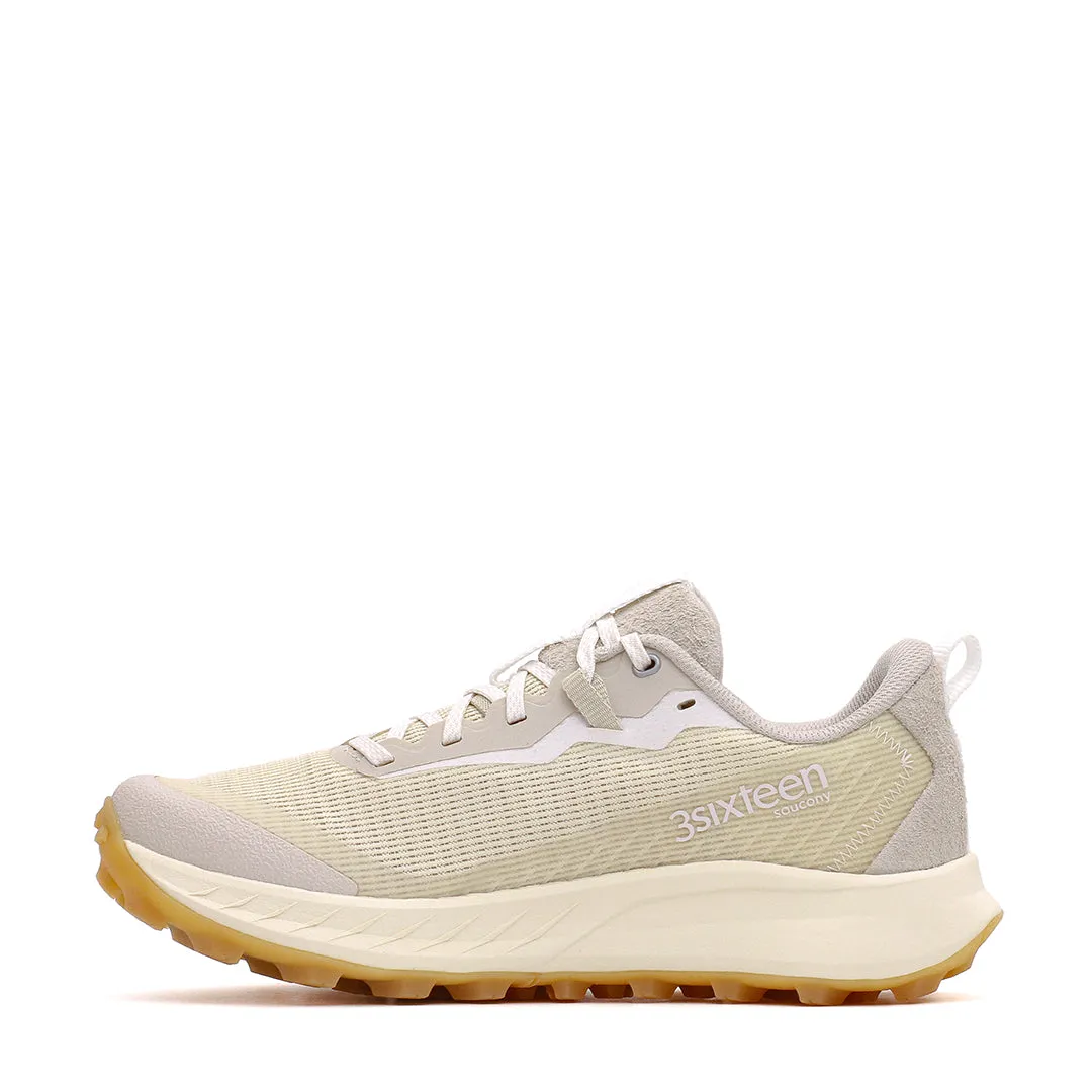 Saucony x 3sixteen Men Peregrine 15 Gesso S21015-300 high - arch - feature shoes Light - weight construction