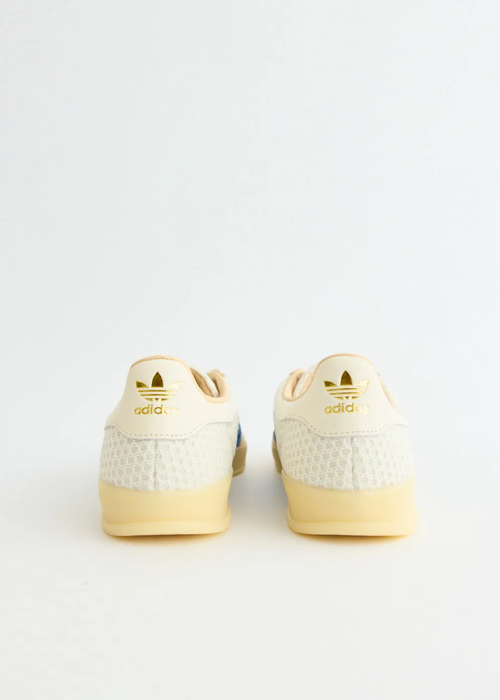 Gazelle Indoor 'Off White Focus Blue' Sneakers All-Weather Design