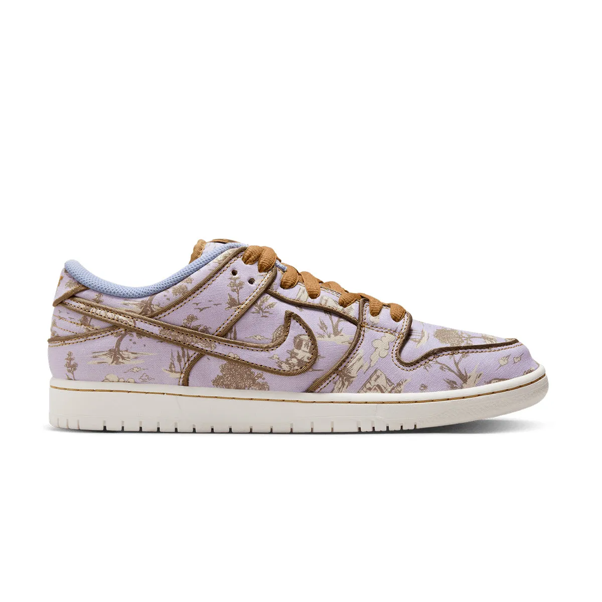 SB Dunk Low Pro Premium 'City of Style Toile' Retro Mood Lace Up Style