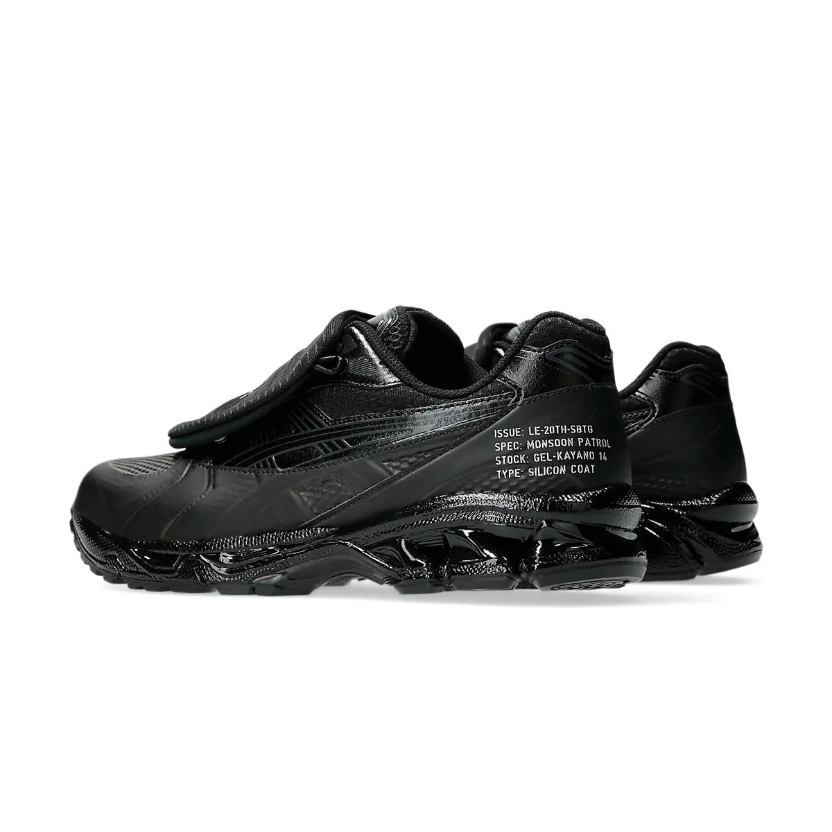 Peace Mood   SBTG   Limited Edt GEL-Kayano 14 'Monsoon Patrol Black'