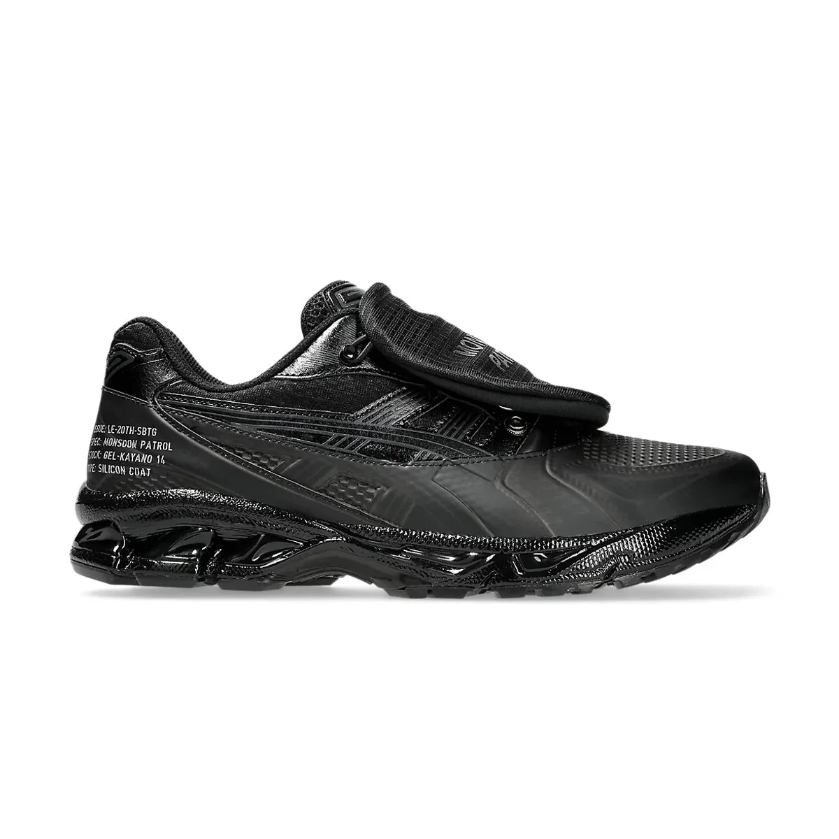   SBTG   Limited Edt GEL-Kayano 14 'Monsoon Patrol Black' velcro