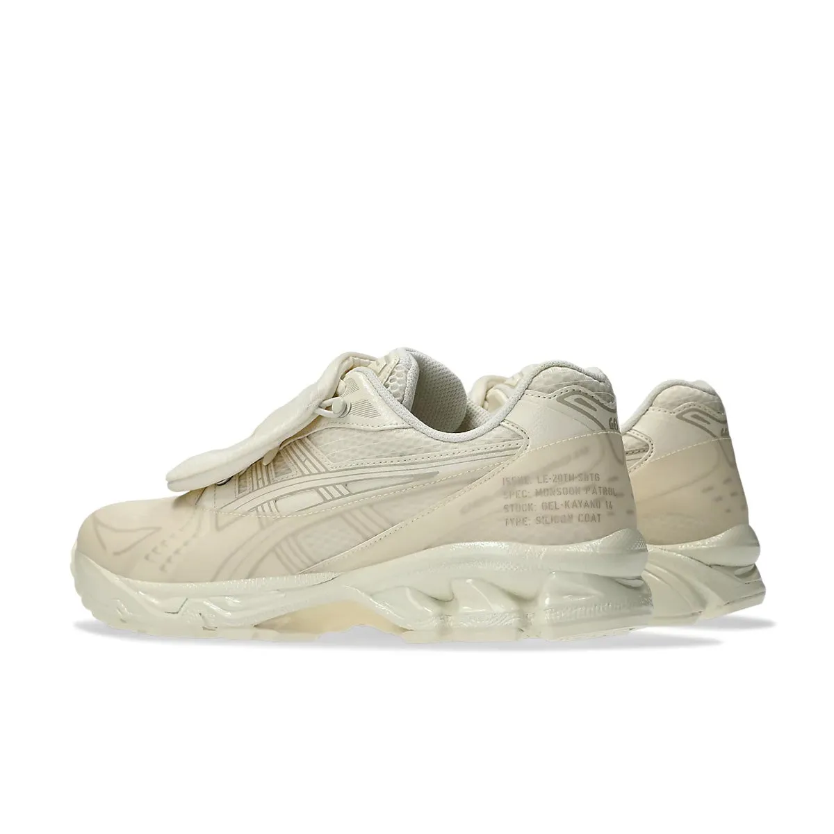   SBTG   Limited Edt GEL-Kayano 14 'Monsoon Patrol Cream' Unique Design