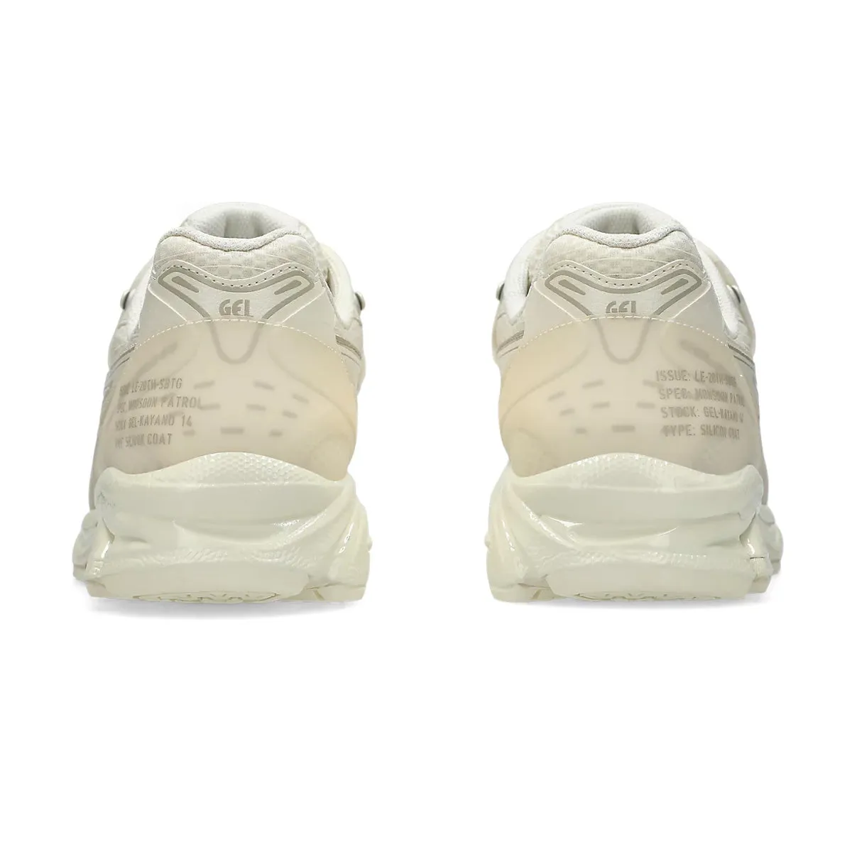   SBTG   Limited Edt GEL-Kayano 14 'Monsoon Patrol Cream' Toe Guard Every Step