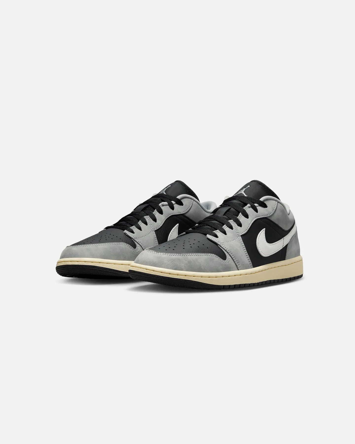 Jordan Air Jordan 1 Low SE "Smoke Grey" Lt Smoke Grey/Black-Sail Rain Step