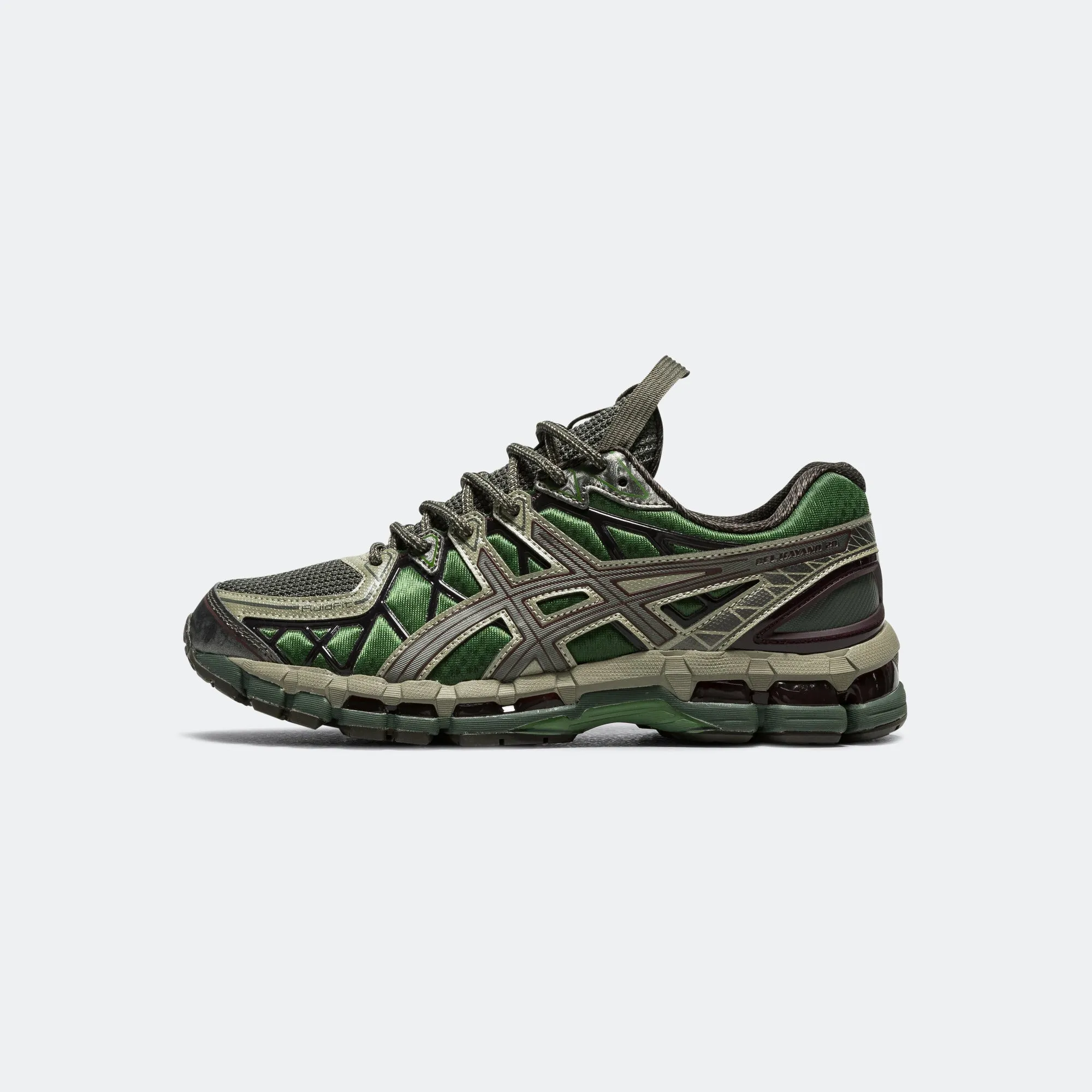 UB10-S GEL-Kayano 20 - Moss/Gunmetal Slip Resistant Grip