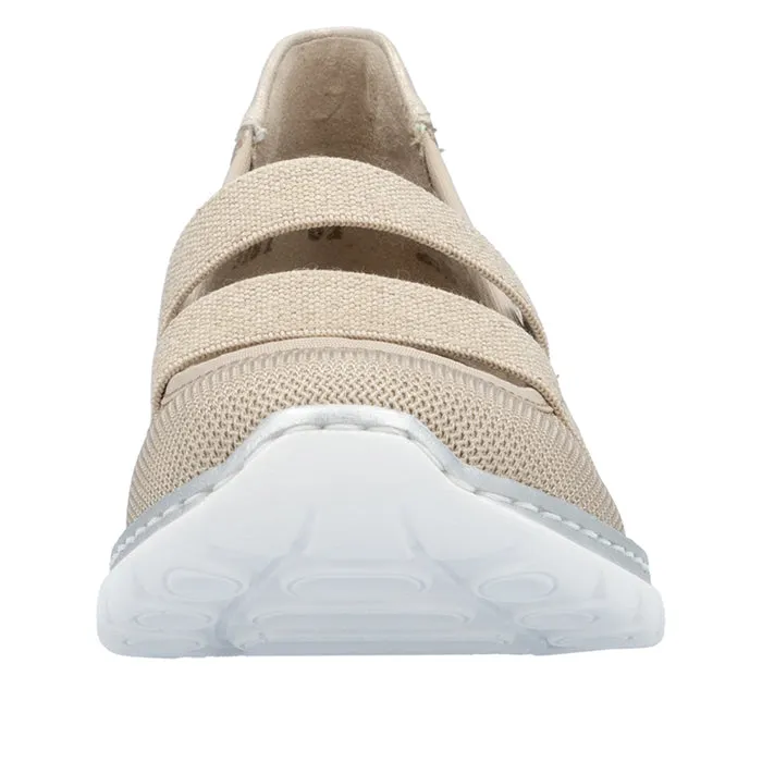 Current Step Womens Rieker Nikita 81 in Lehm/Ginger/Muschel