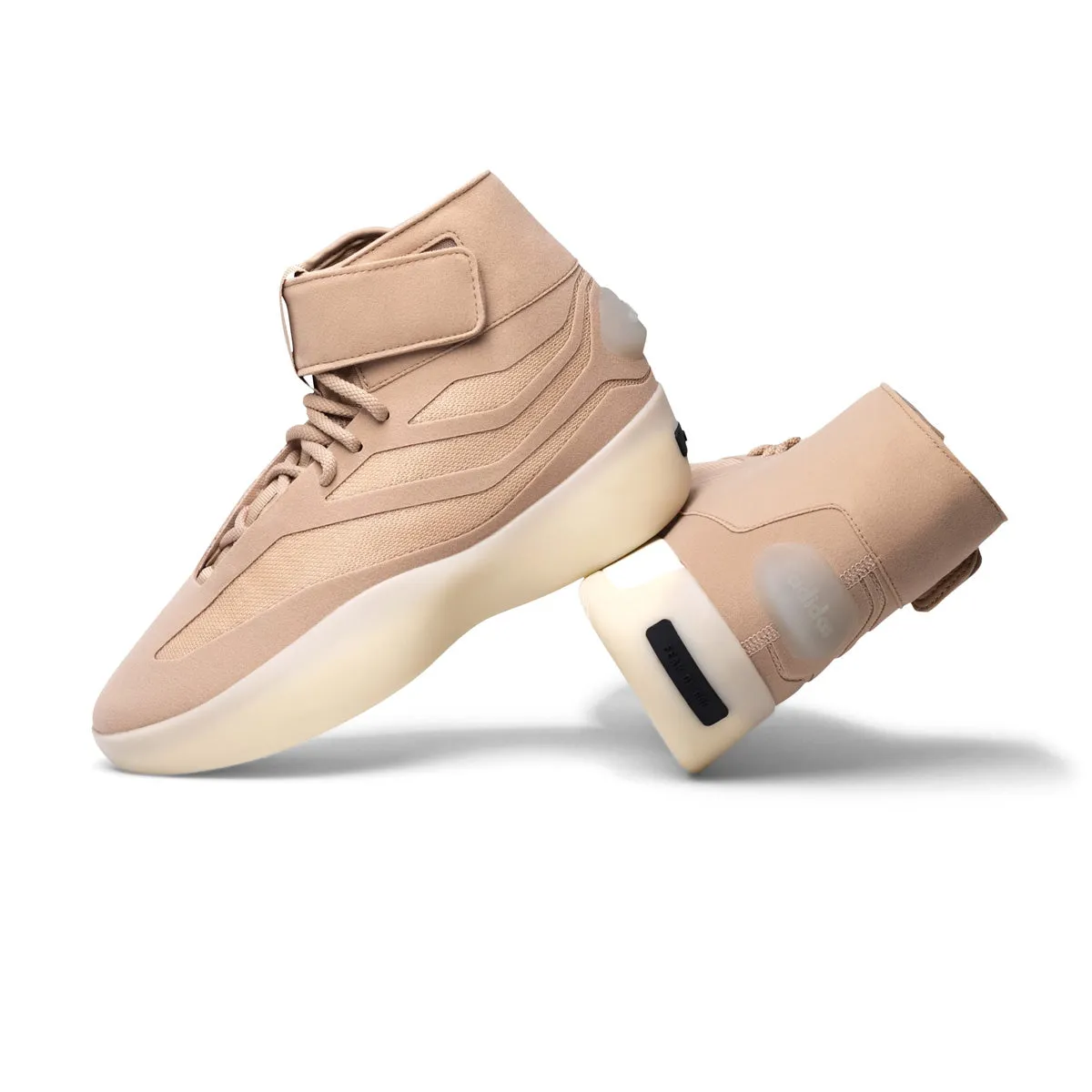 Elegant Mood   Fear Of God Athletics II High Top 'Ash Pearl'