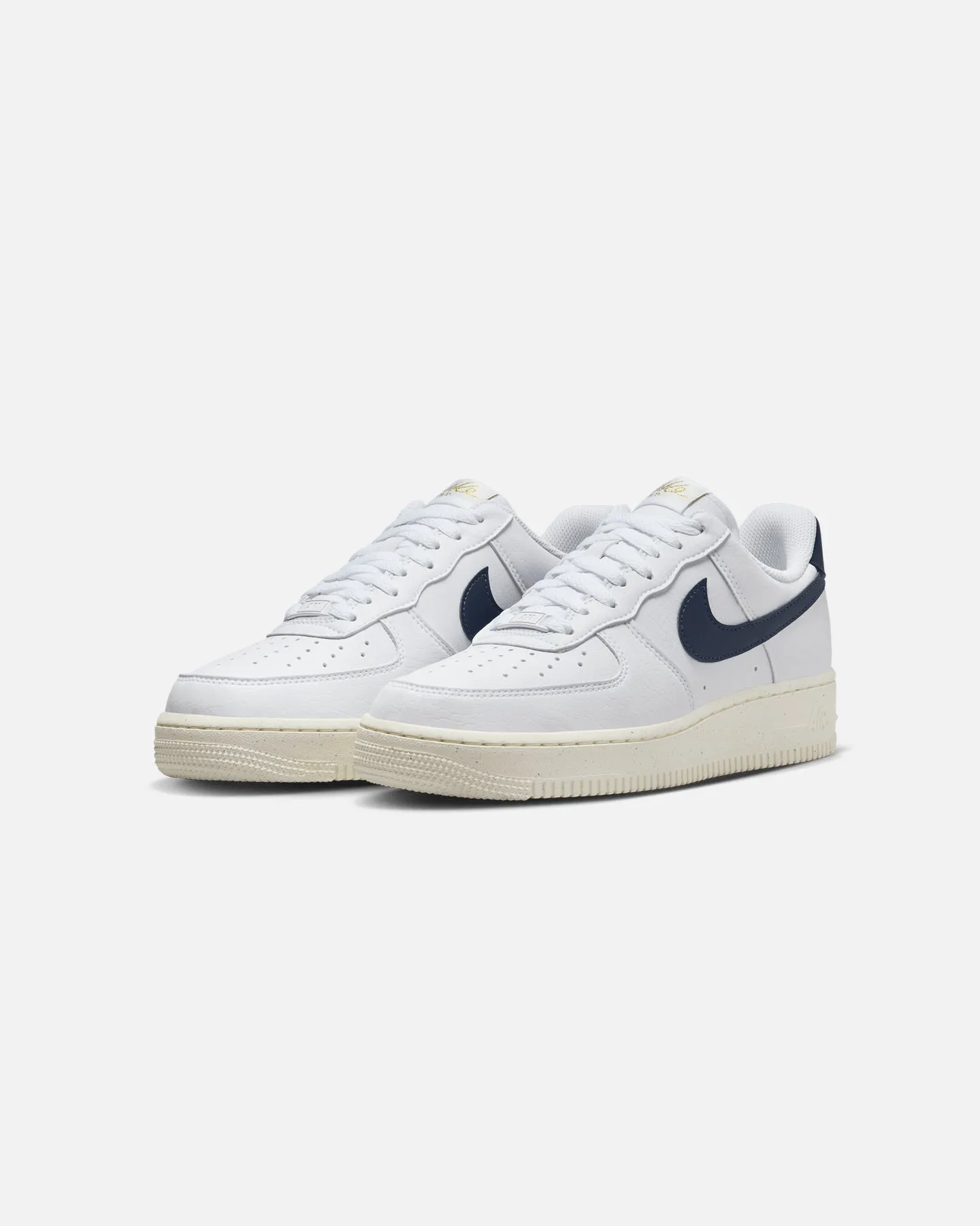 Padded Arch Nike Women's Air Force 1 '07 Next Nature White/Obsidian-Pale Ivory