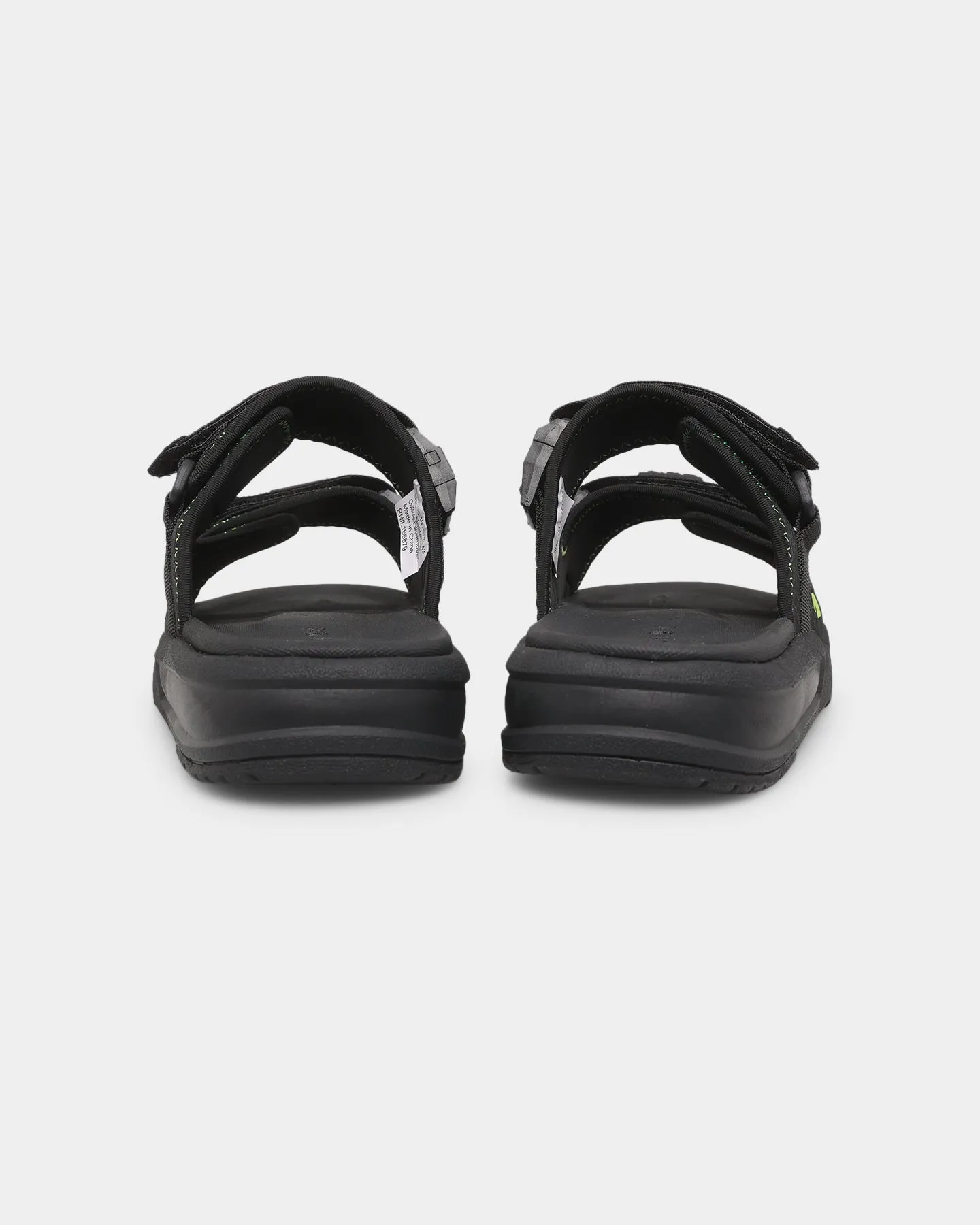 Comfort arch Seichi X PYRA Sandoru Ni Slides Black/Volt