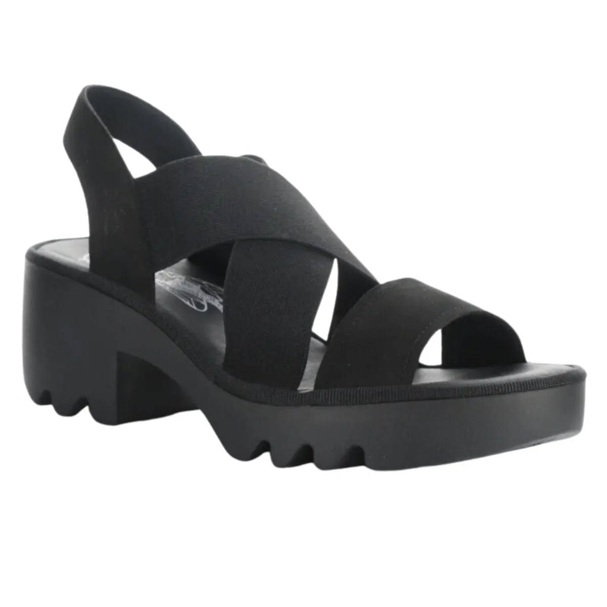 Fly London Women's Taji Black Stretch Style Shade