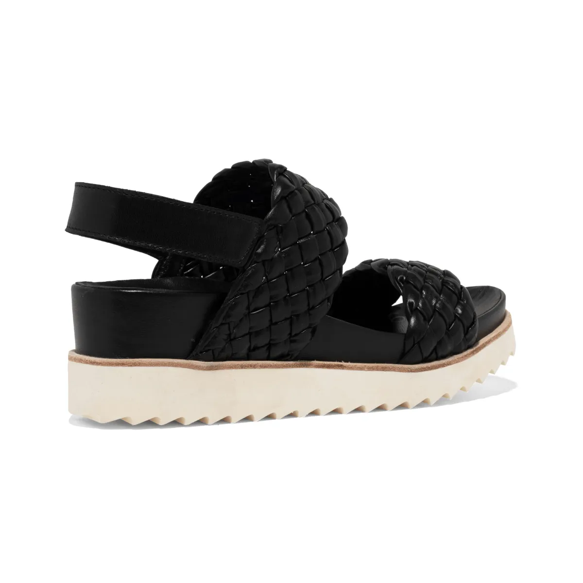 Homers Women's Elba Trenza 5 Black Slip On Style