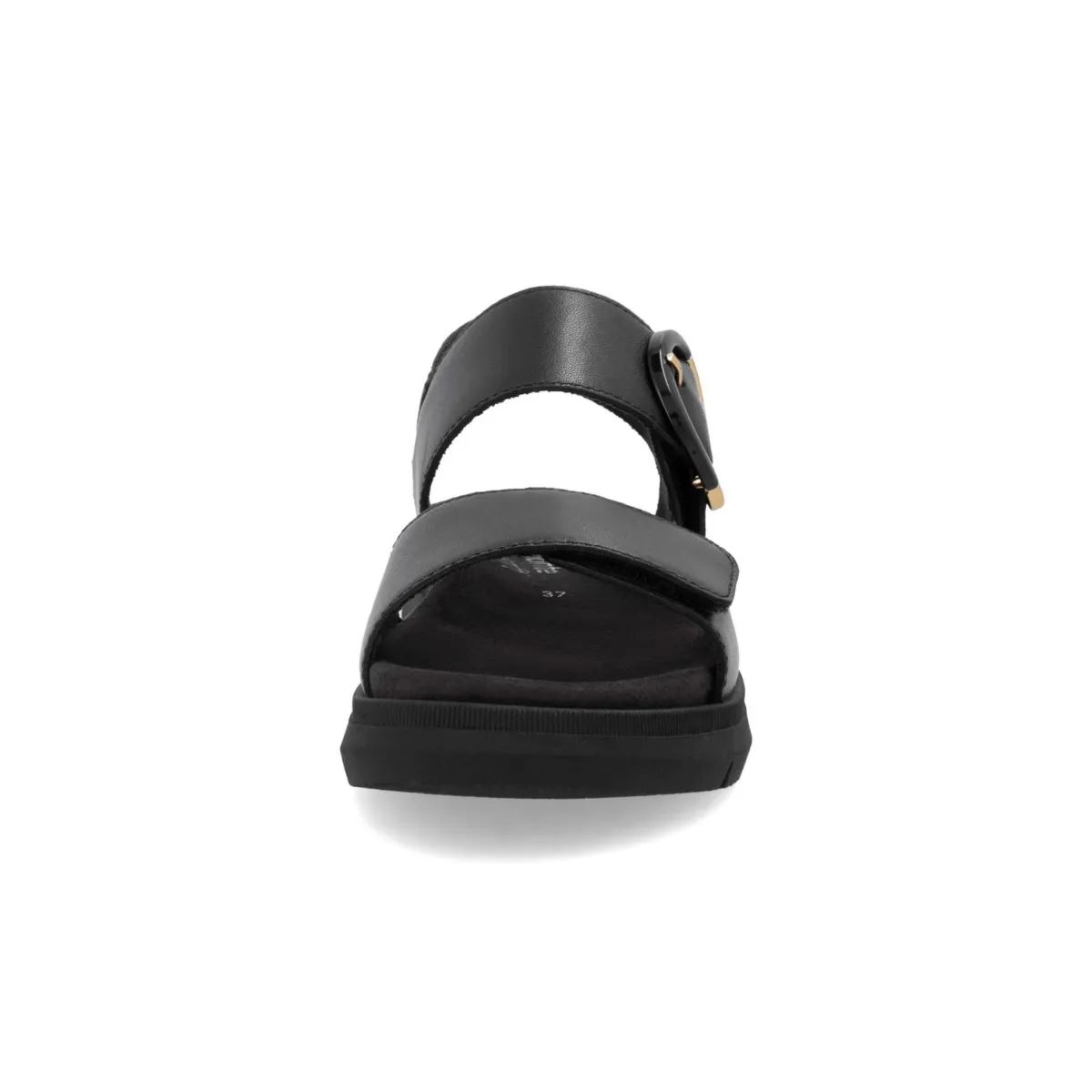 Elegant Touch Earth Tone Rieker Women's D2K50-00 Jocelyn Black Leather