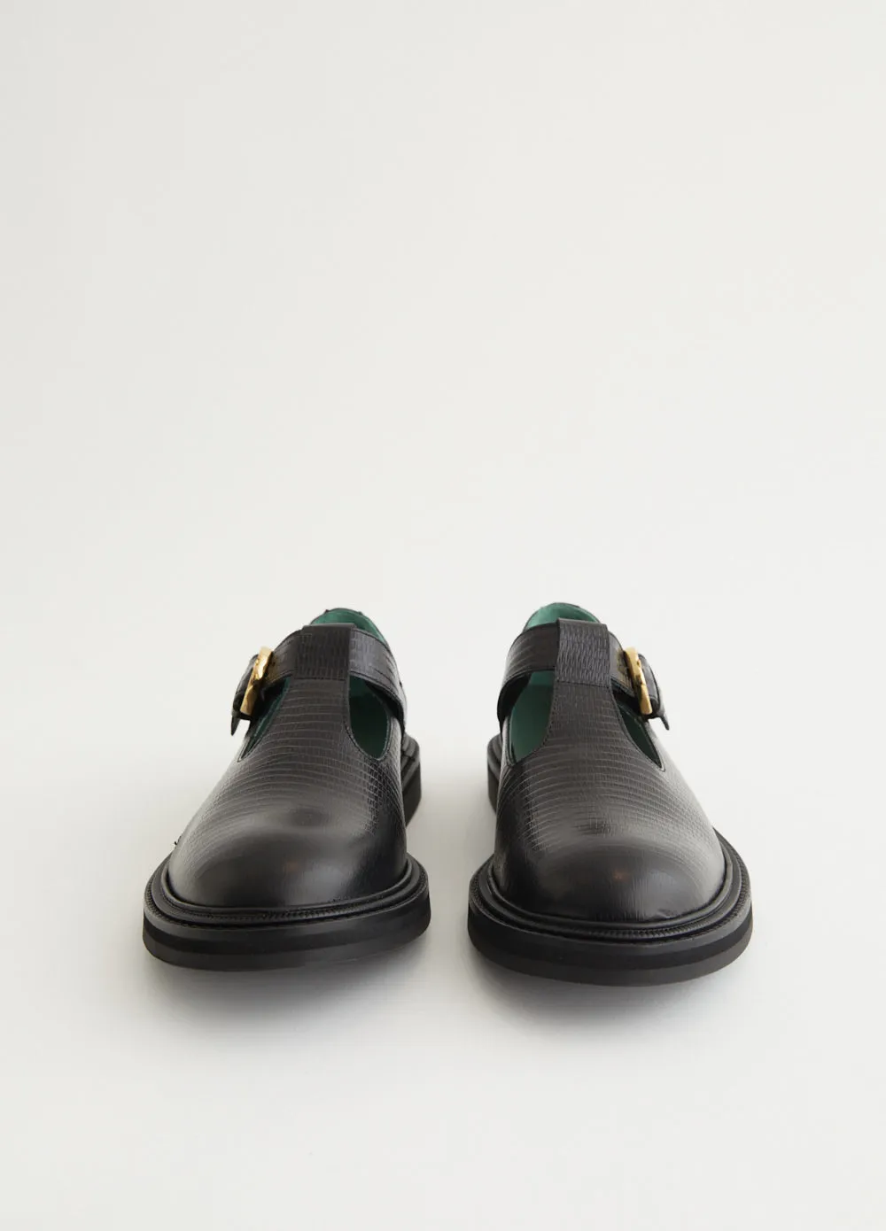 Vinnee T-Strap Derby slip-resistant Shock-absorbing
