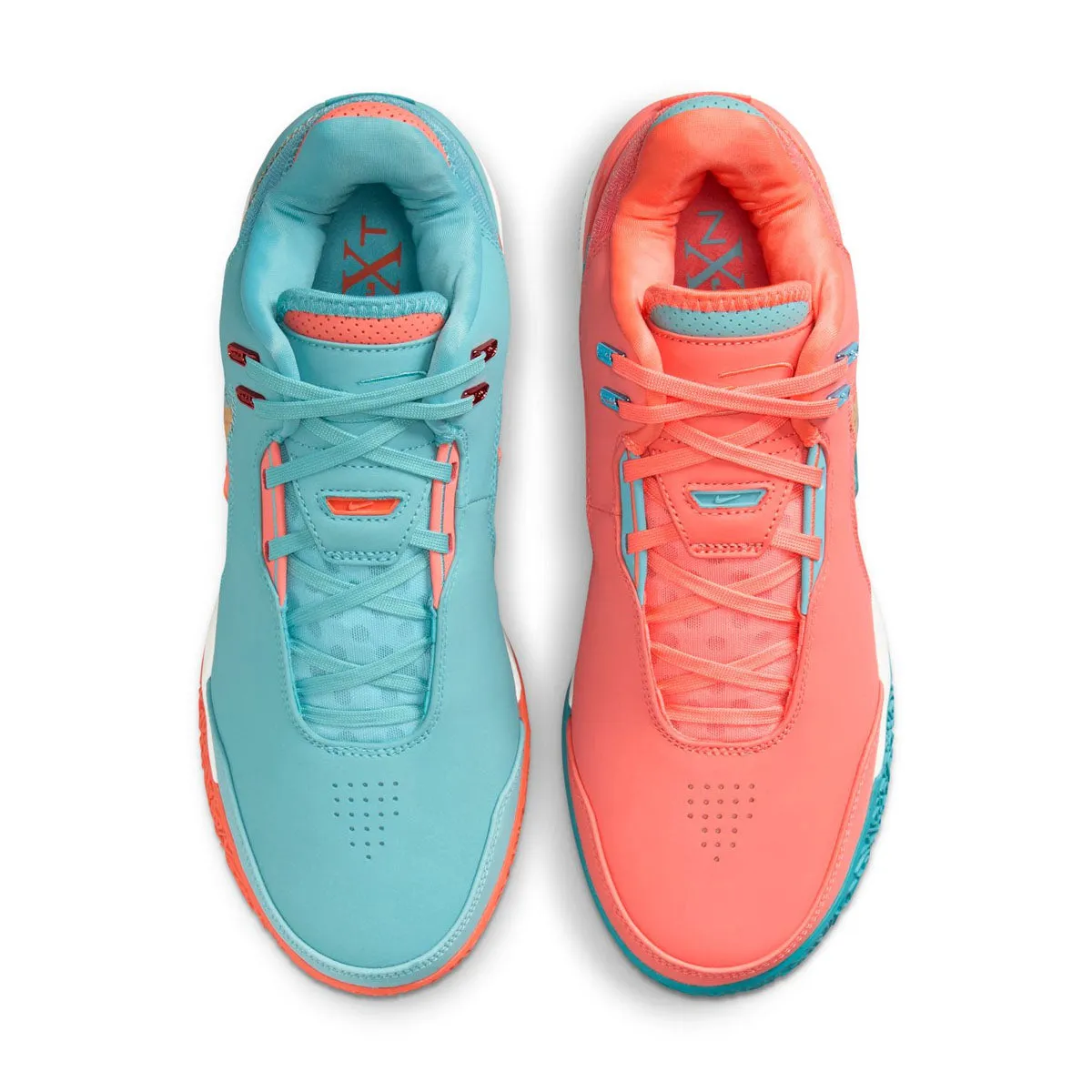Cyber Mode Zoom Lebron Next Gen AMPD EP 'Mineral Blue Light Wild Mango'