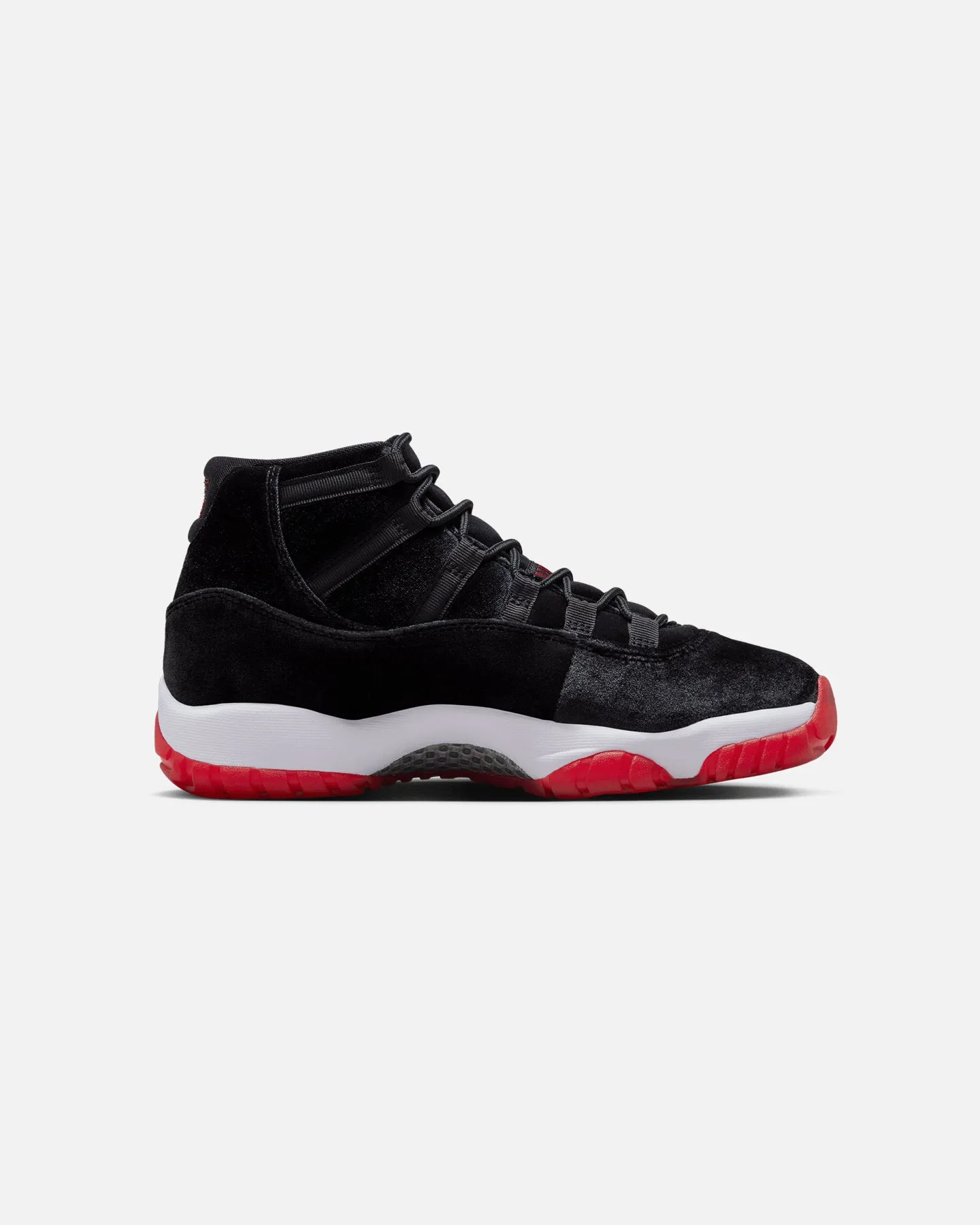 beginner-friendly Jordan Women's Air Jordan 11 Retro "Bred Velvet" Black/Gym Red