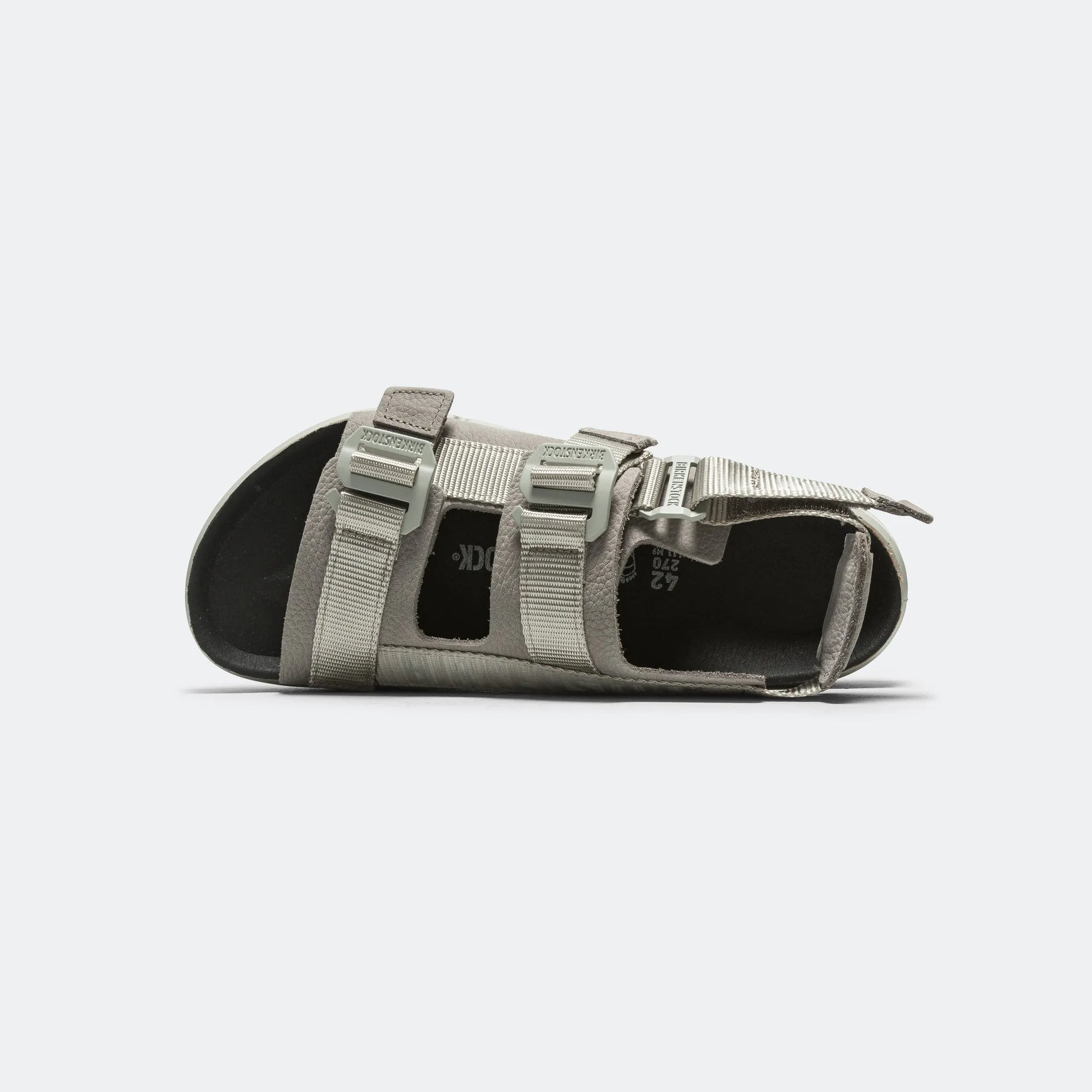 Sun Ready Modern Aesthetic Shinjuku - Mineral Grey Nubuck Leather/textile