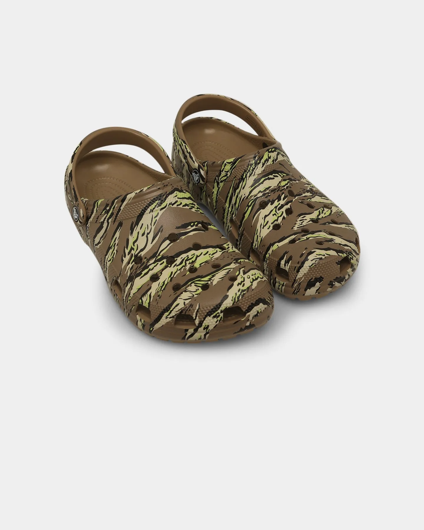 Wide toe box Crocs Classic Clog Printed Khaki Camo