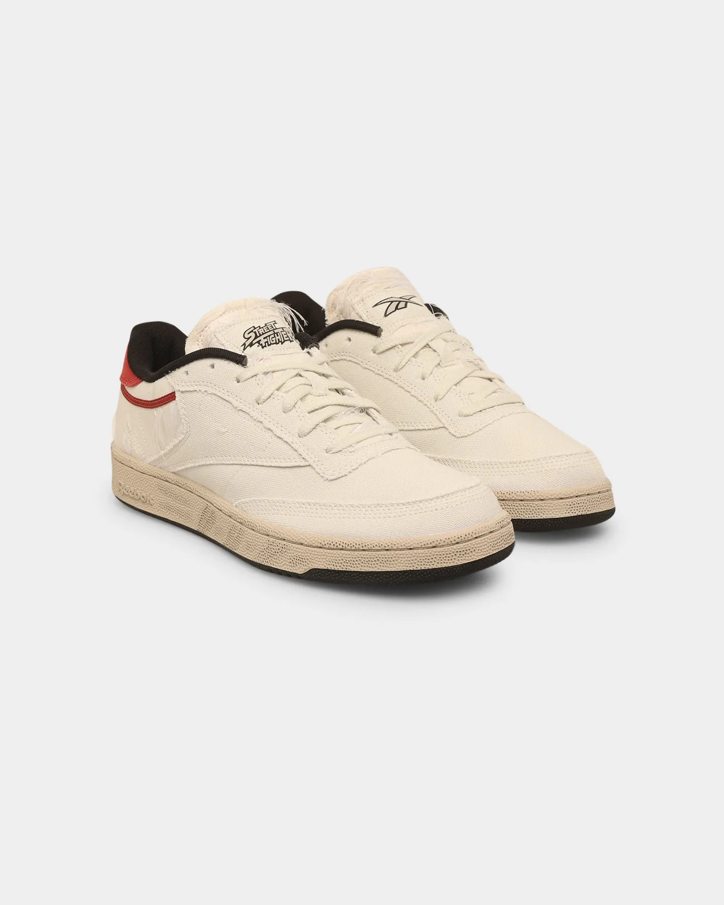 Reebok X Street Fighter Club C 85 Morning Fog/Moon group walk Stylish