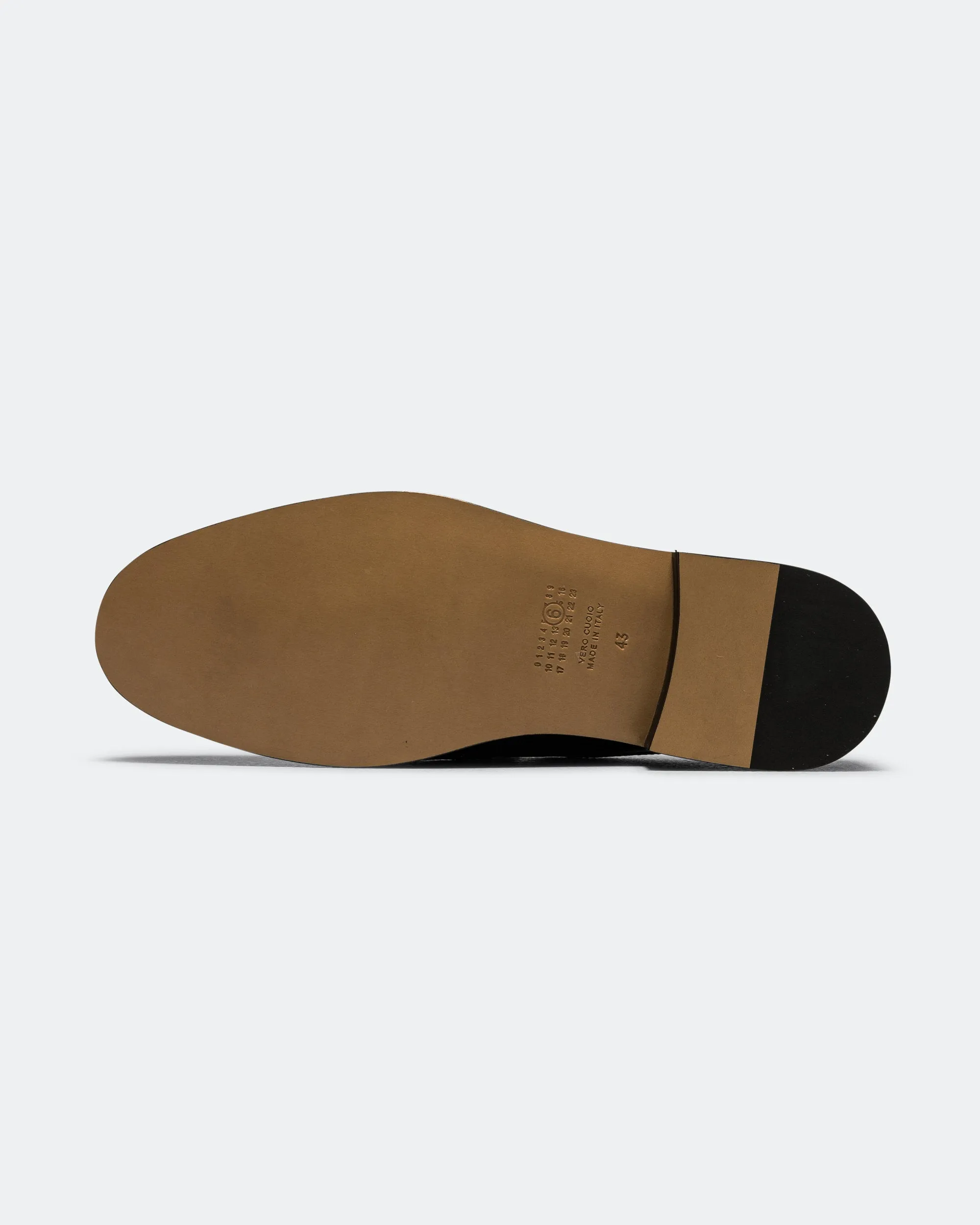 Shiny Leather Slipper - Black Instant Comfort