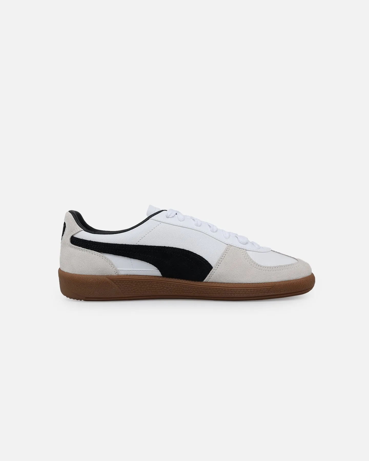 Puma Palermo Leather Sneakers Puma White Game Edge Formal Mode