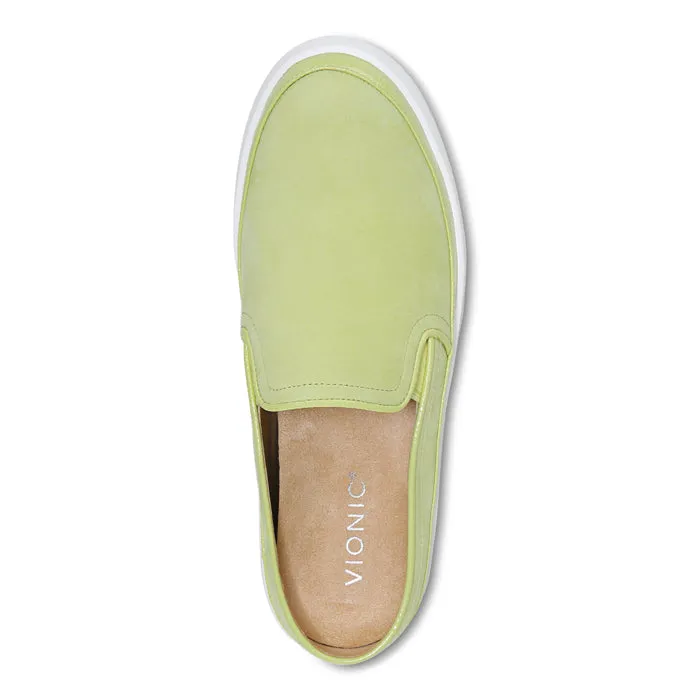 Womens Vionic Effortless Pale Lime Fashion Accent