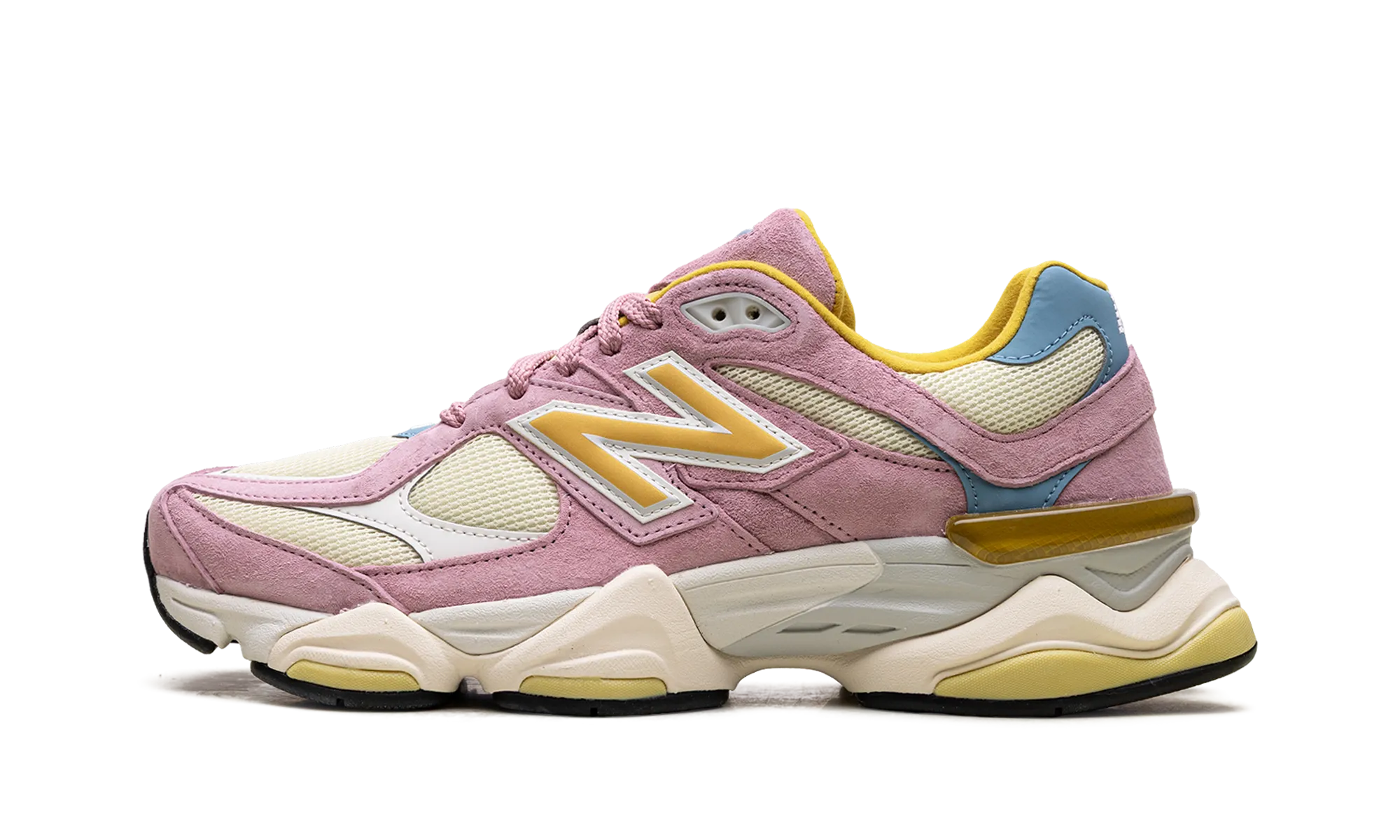 9060 "Pink Taffy / Calcium" arch - supported shoes
