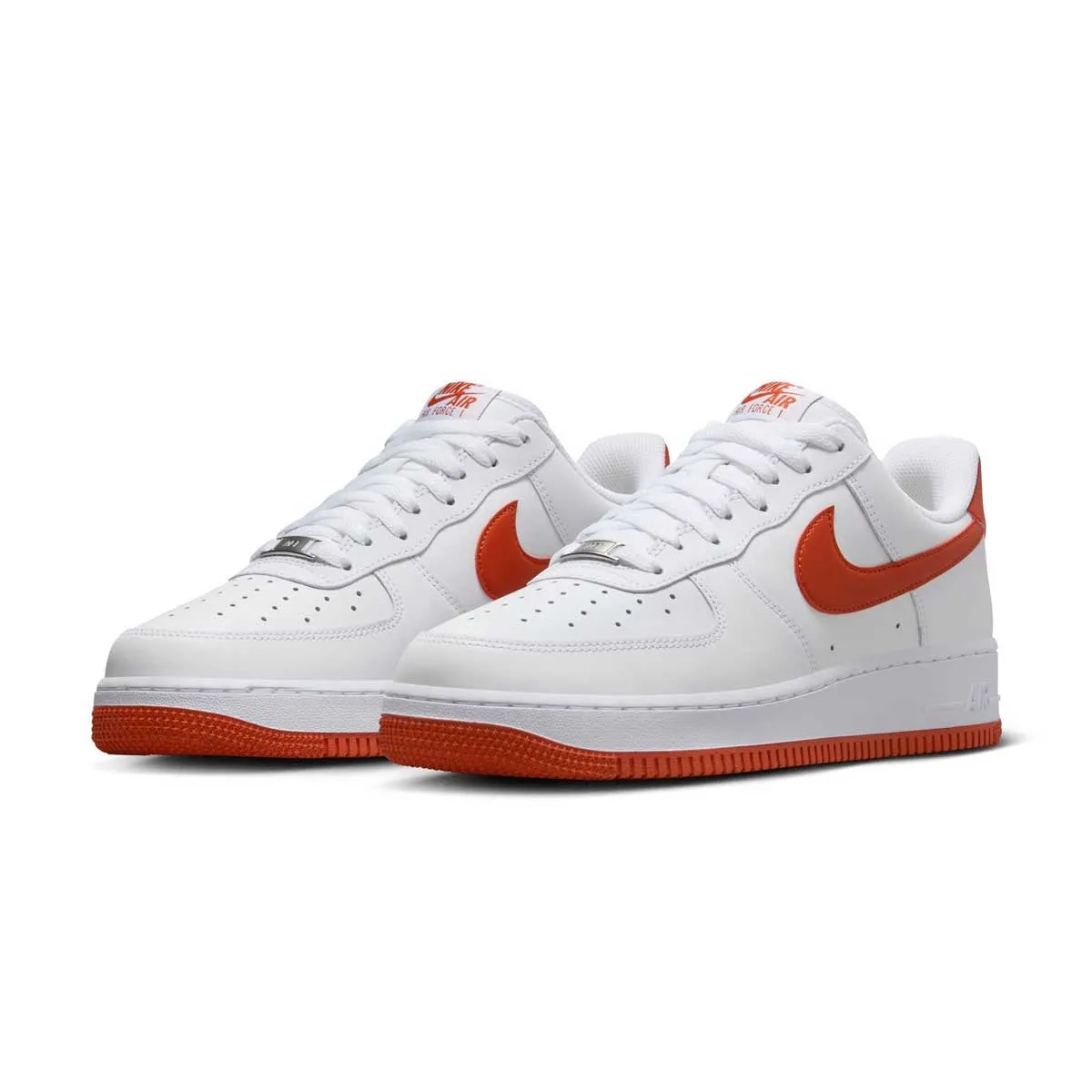 Air Force 1 '07 'White Dragon Red' Comfortable fit