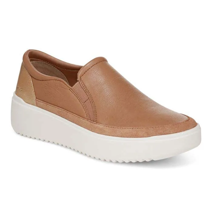 Womens Vionic Kearny in Macaroon Brown Stable Steps Shop Quick