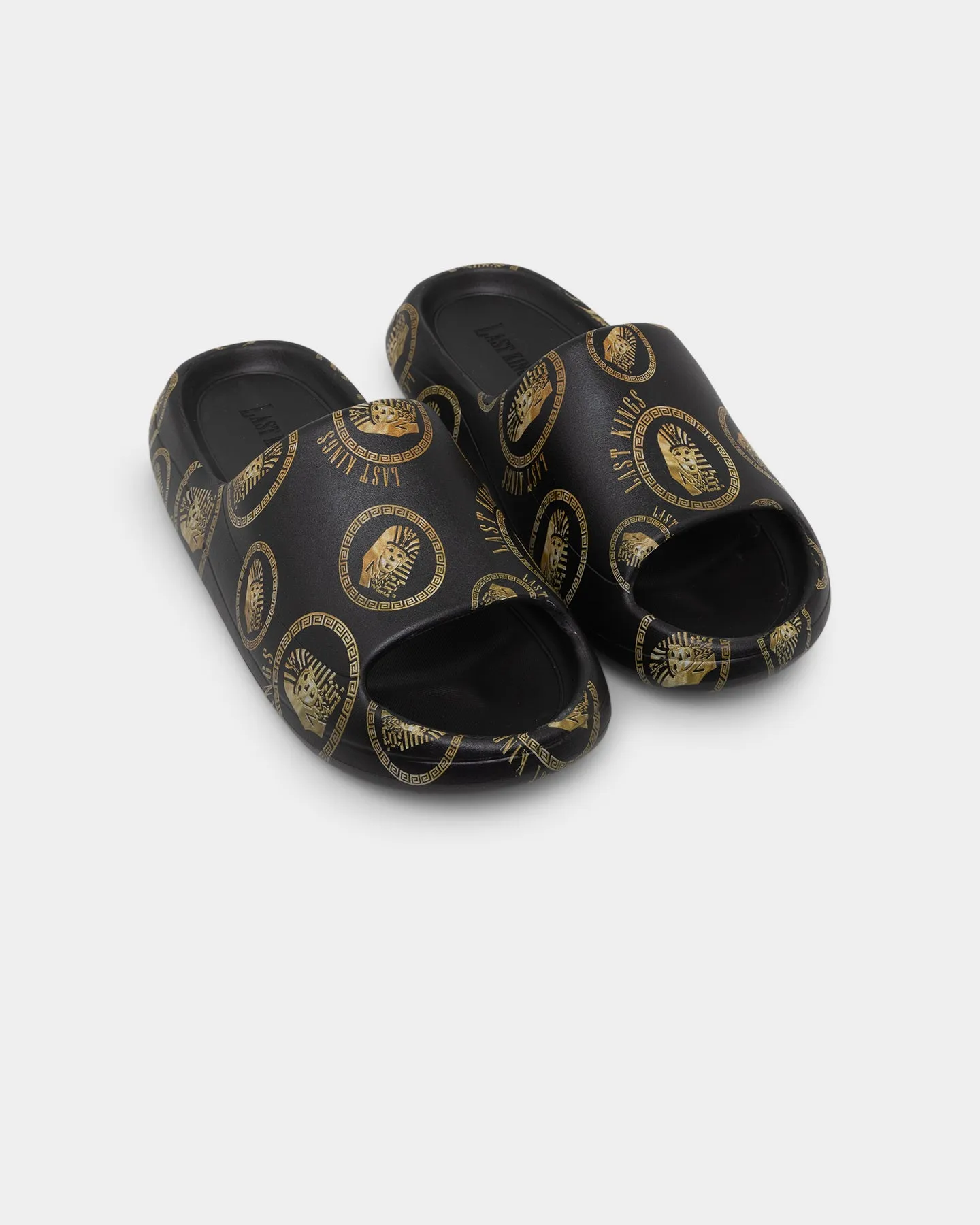 Firm Ground Last Kings Gold Tut Slide Black/Gold