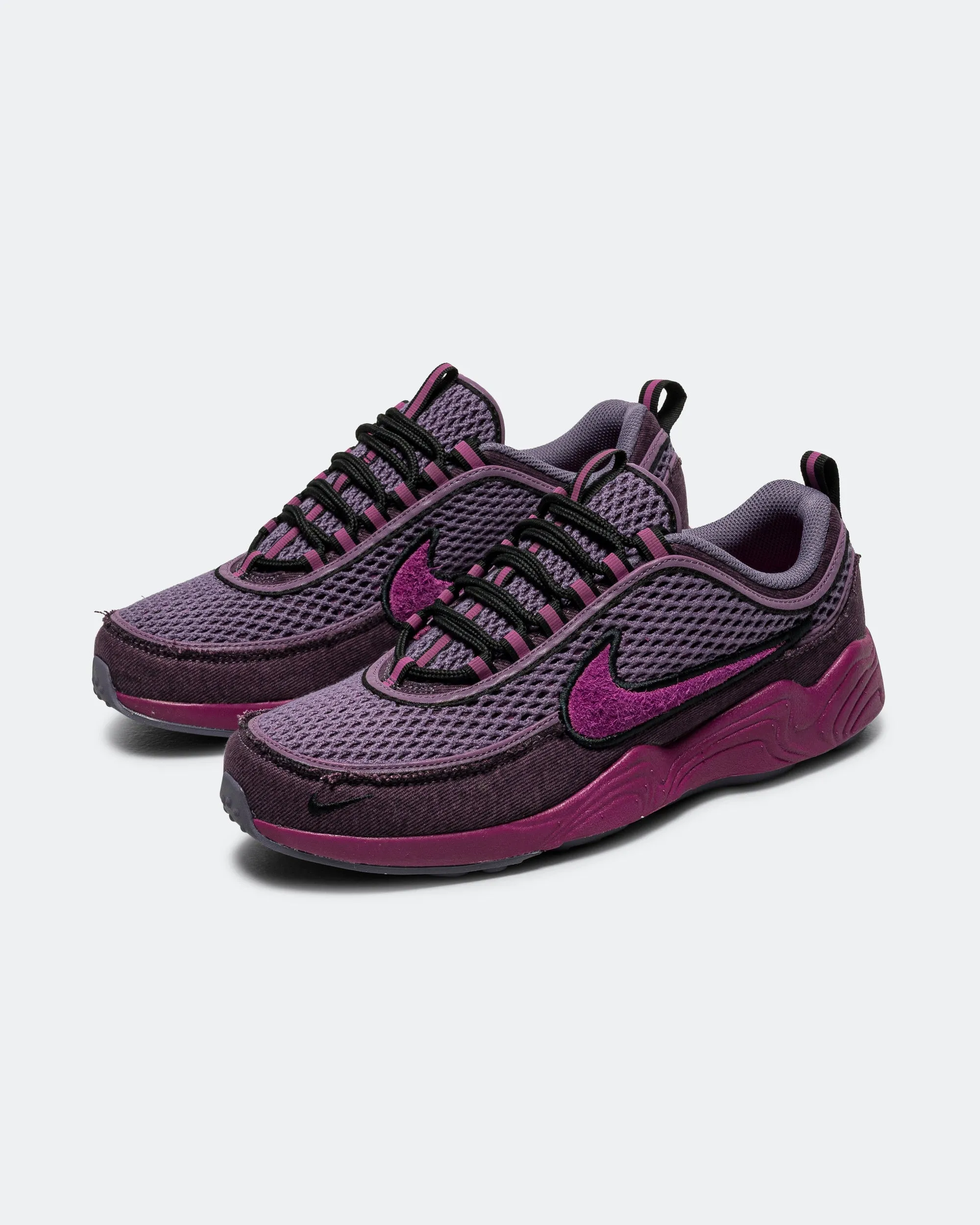 Air Zoom Spiridon PRM - Hot Fuchsia/Viotech-Black Pressure Dispersion System Pavement Walk