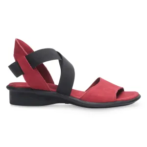 Neutral Tone Functional Arche Women's Satia Massai Red Nubuck
