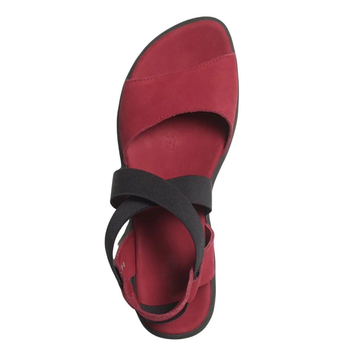 Stylish Pattern Arche Women's Satia Massai Red Nubuck