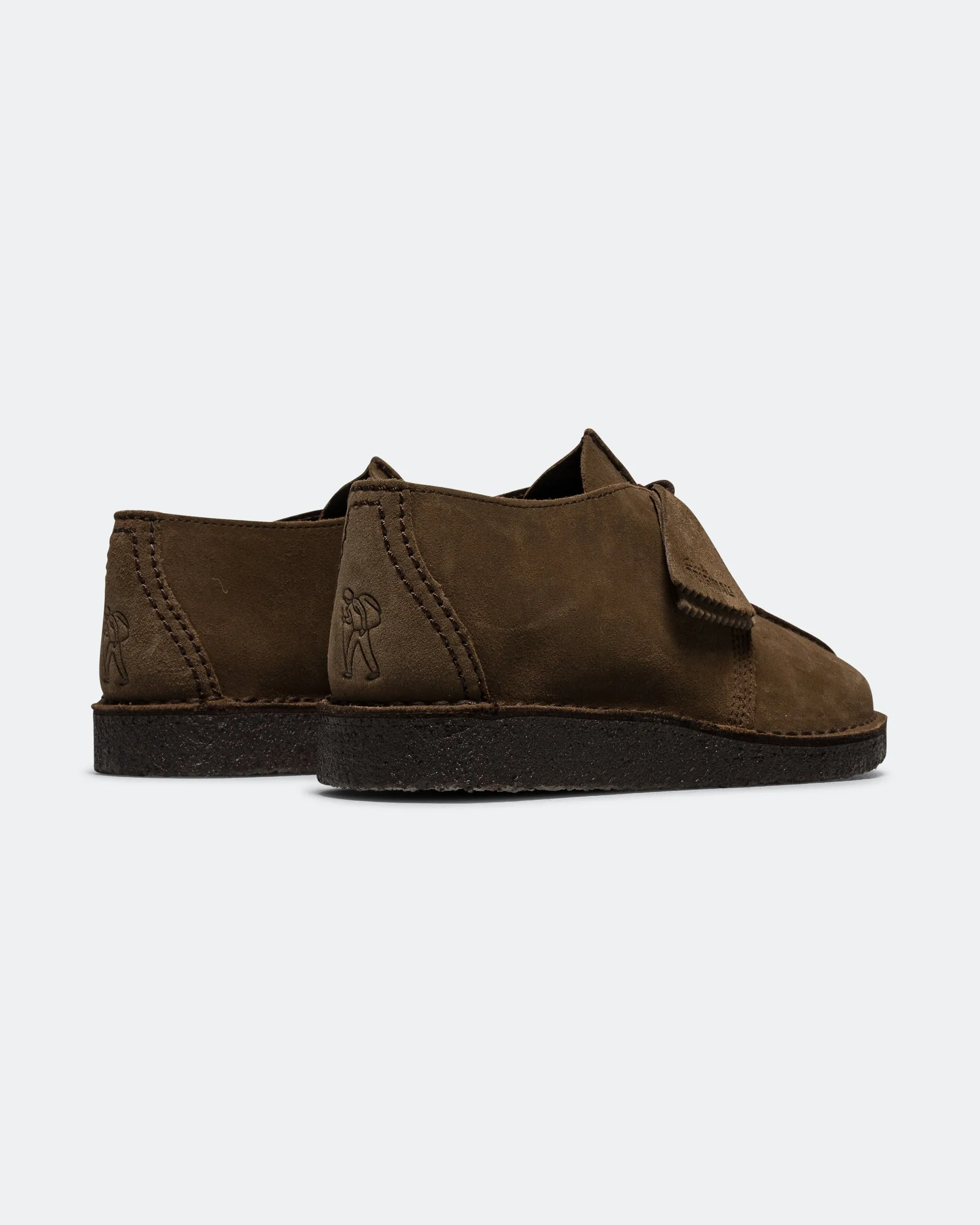 Comfort Boost Running Shoes Desert Trek - Brown Suede