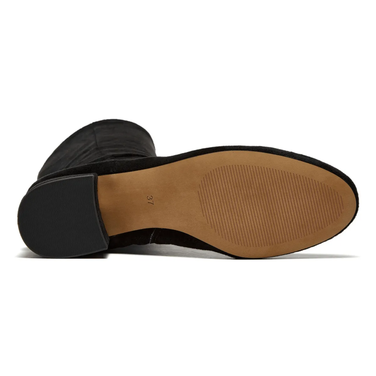 Silent D Women's Gold Black Suede Legacy Style Toe room