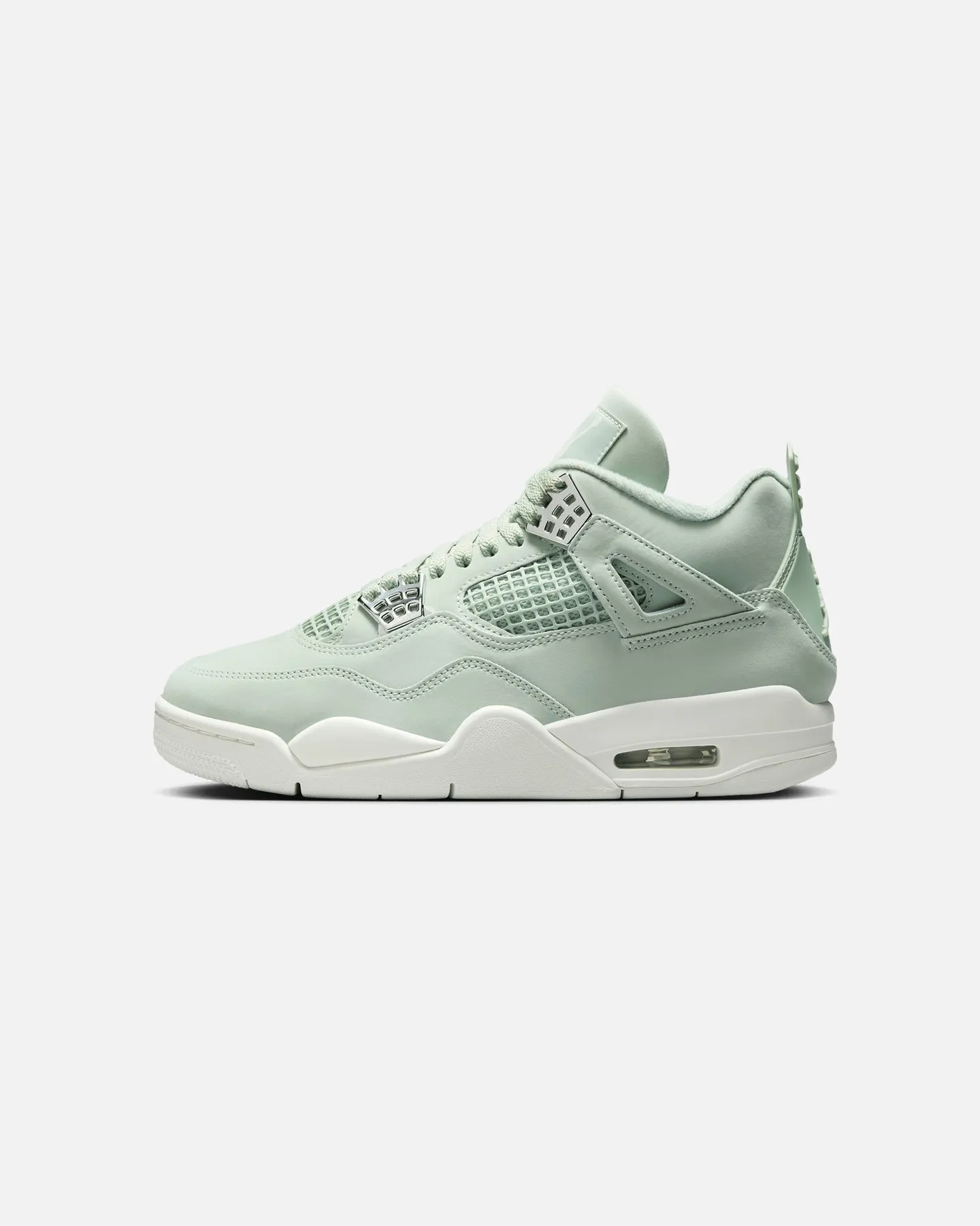 suede - type Jordan Women's Air Jordan 4 Retro "Seafoam" Seafoam