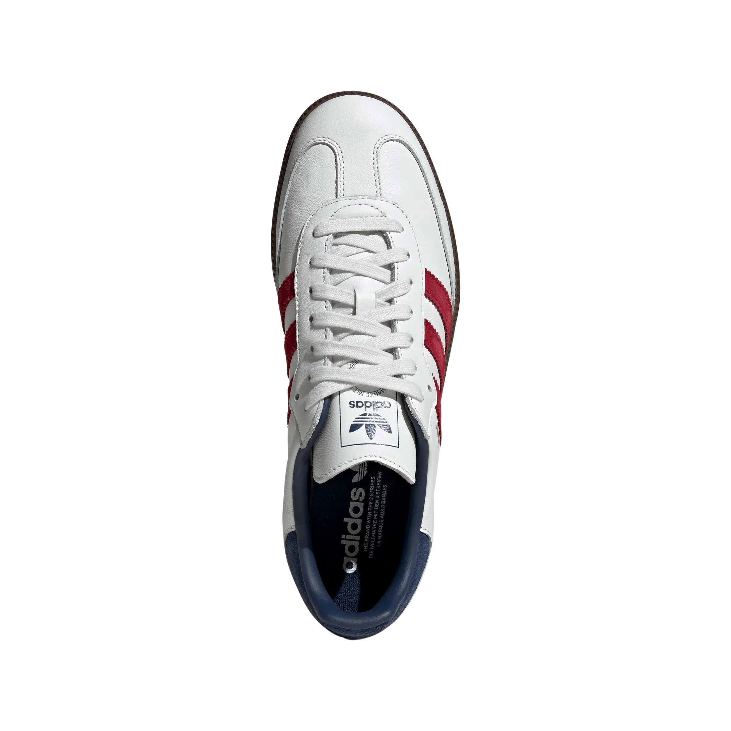 Samba OG 'White Blue Red Gum' Flats Unique Design