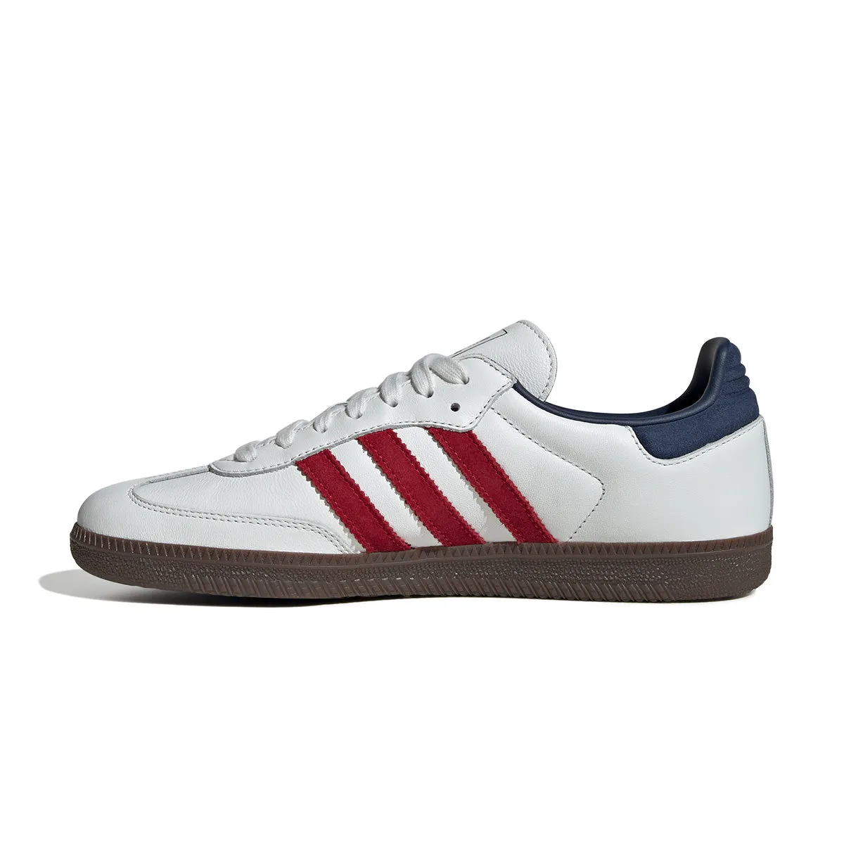 True Distinctive Design Samba OG 'White Blue Red Gum'