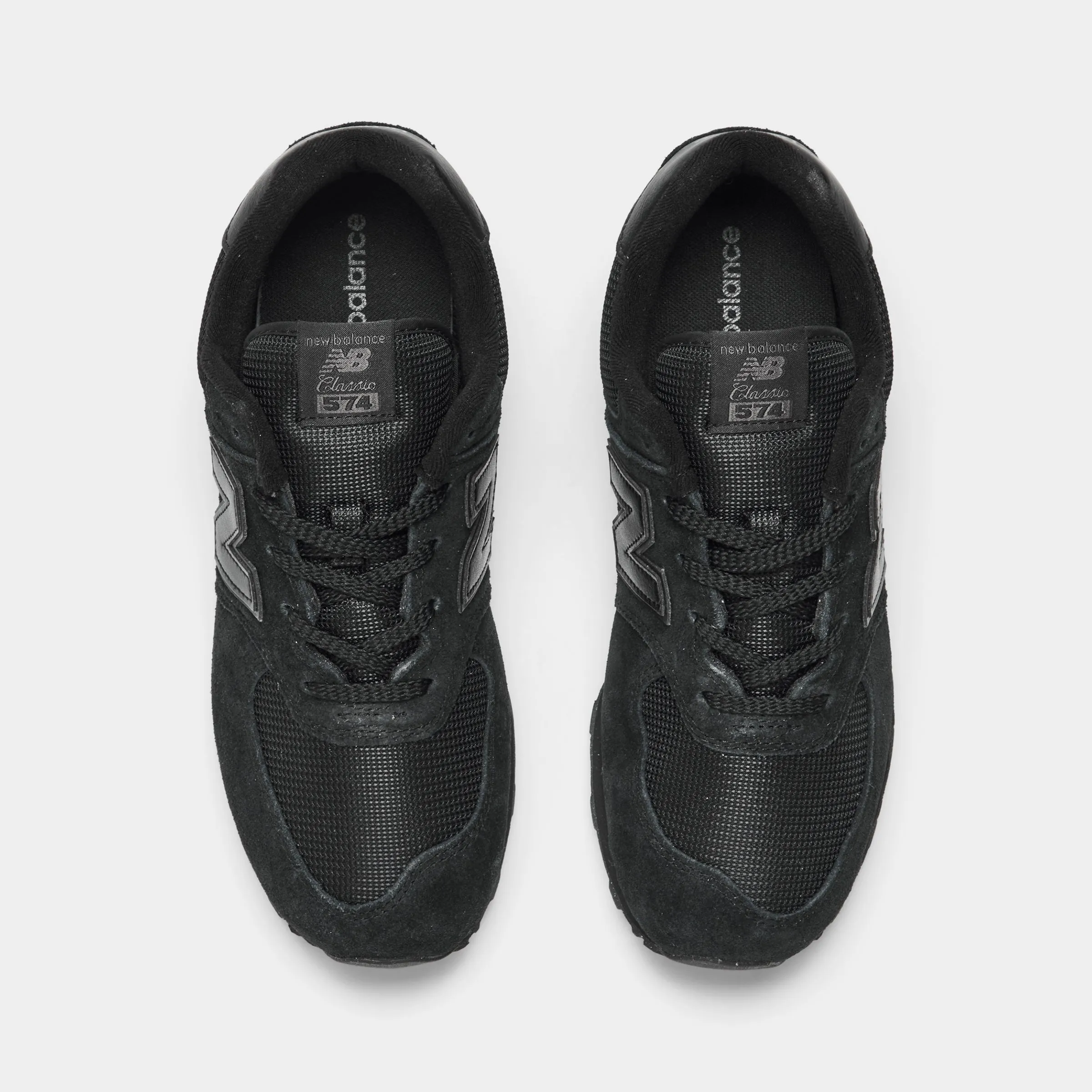 Slow Pace Wedge Heel New Balance Juniors' 574 / Black