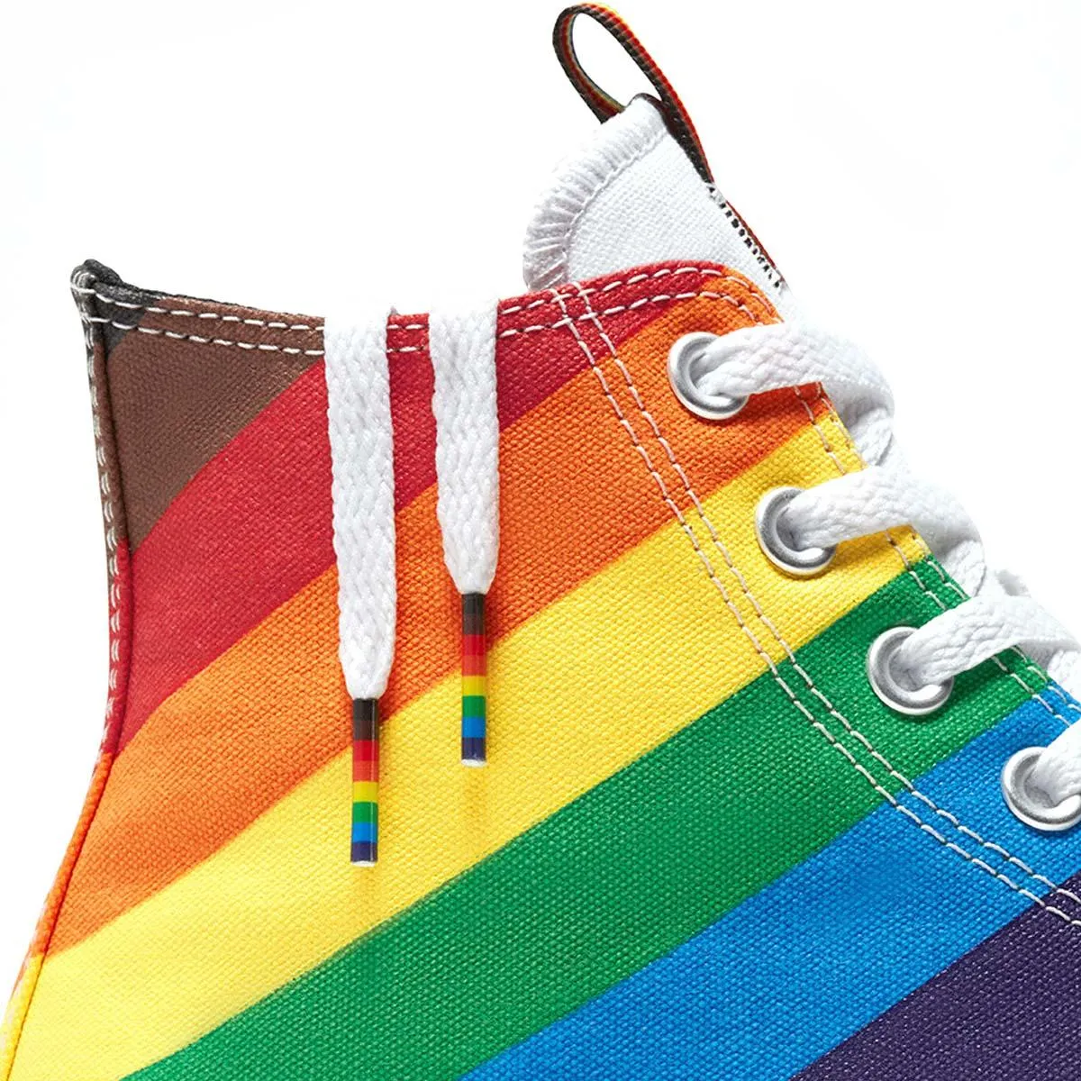 Chuck Taylor Hi 'Pride' most luxurious custom-fit