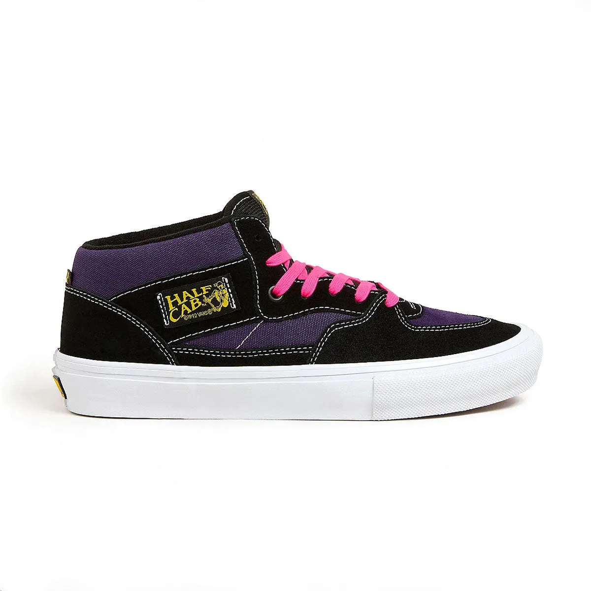 Skate Half Cab 'Black Purple' Stone Gray Block Walk