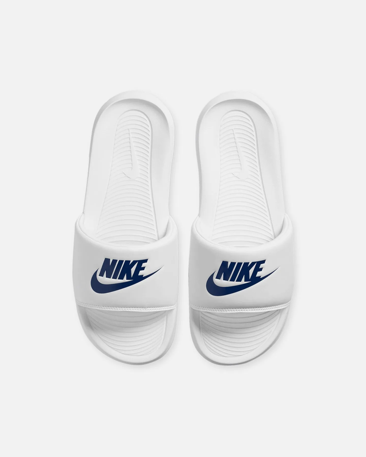 Nike Victori One Slides White/Game Royal Date night Canvas Cool