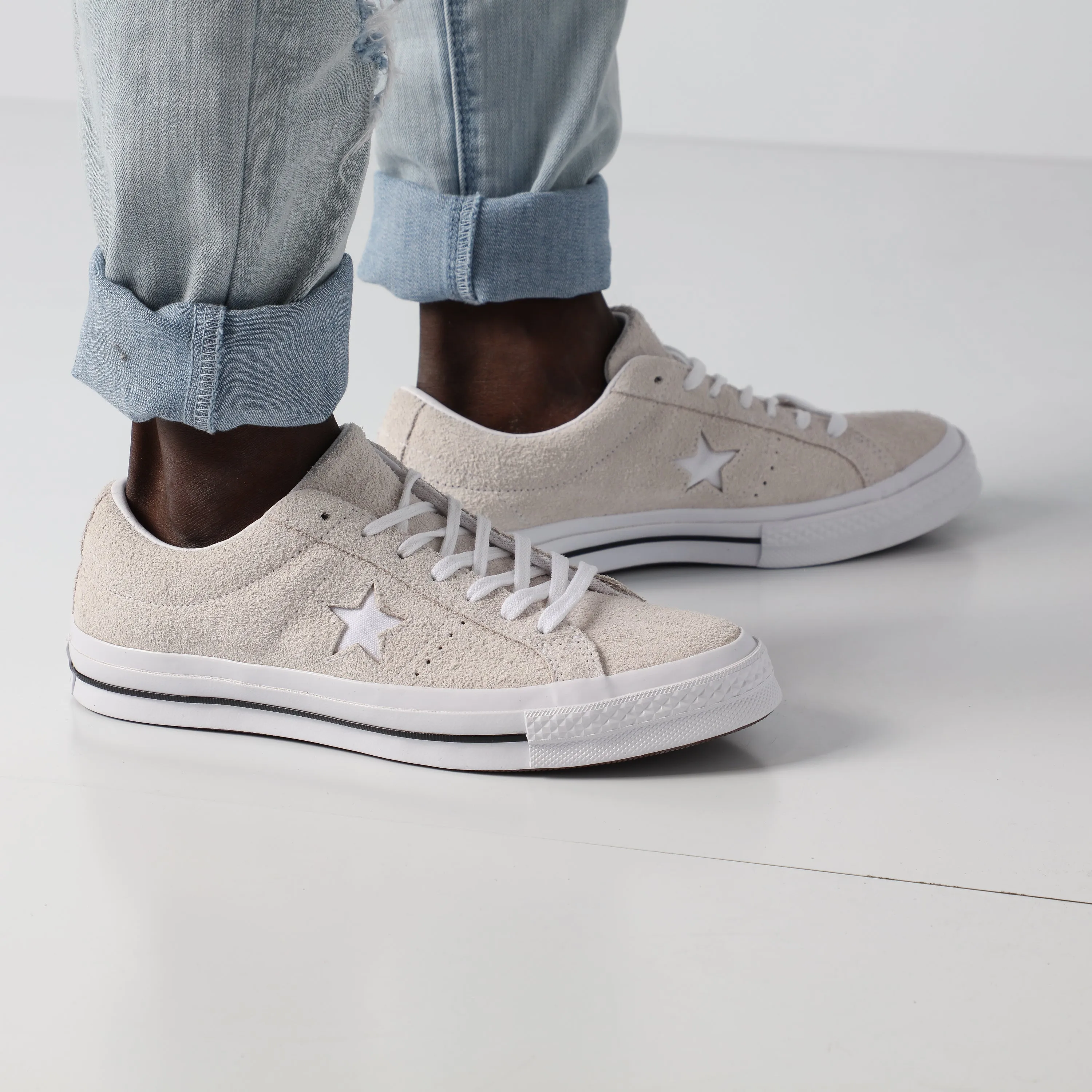 High Quality Converse One Star Vintage Suede Low White/Black