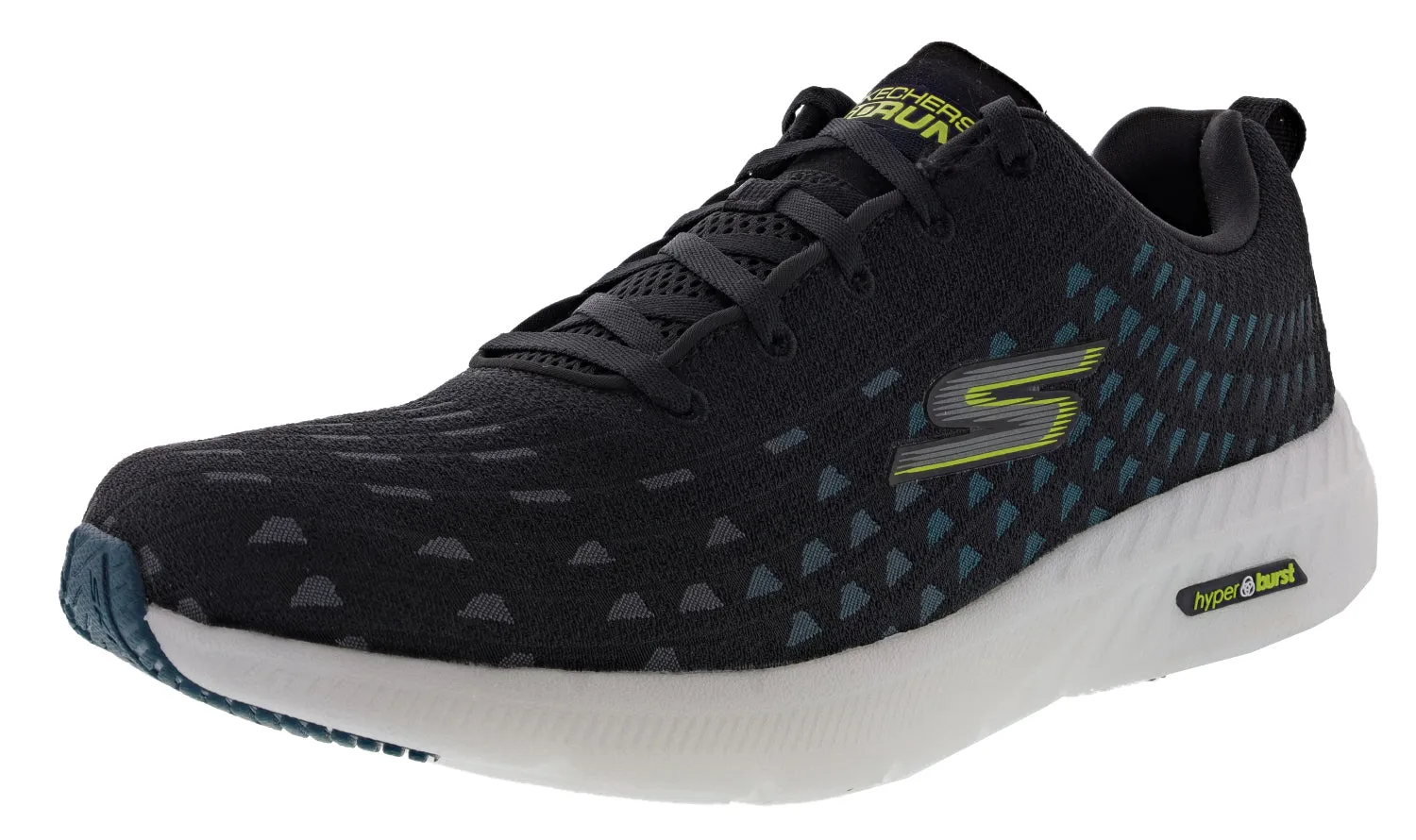 road use Skechers Men's Go Run Hyper Burst Solar View Performance Running Shoes