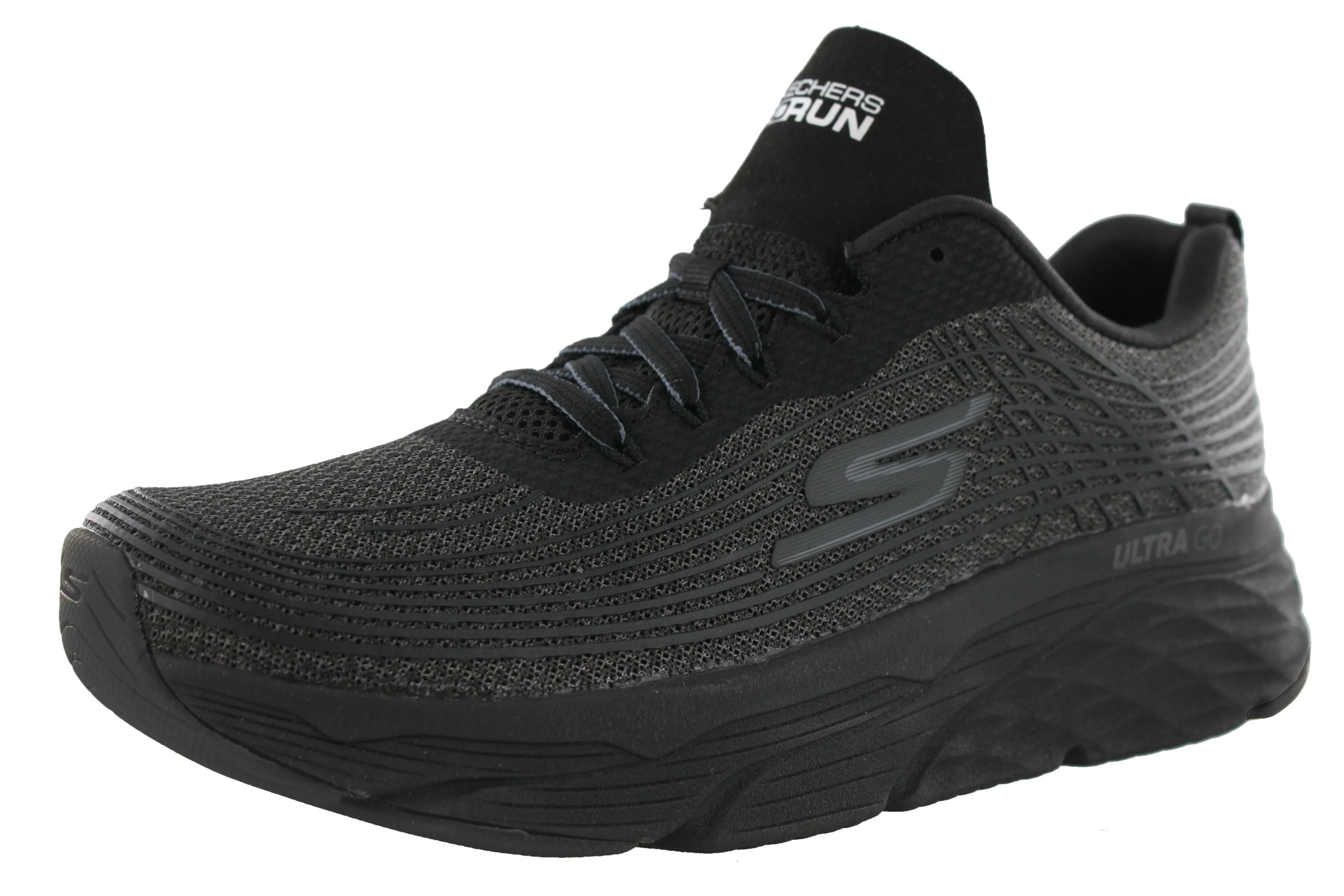 Skechers Men's Max Cushioning Elite 4E Wide Width Running Shoes Spring running freshness